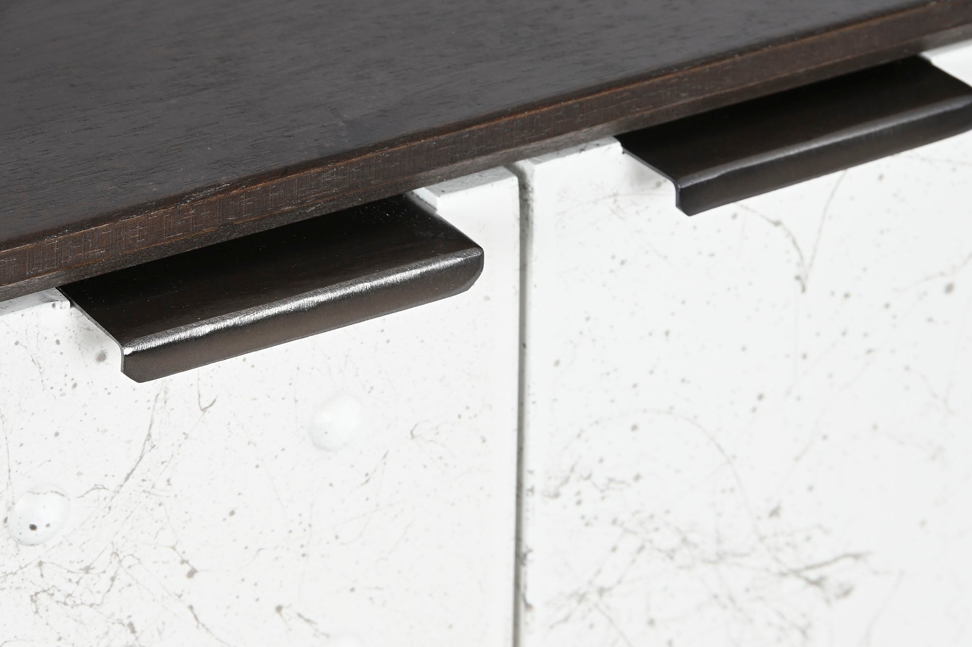 Aparador de metal Mango 90X43X82 Branco
