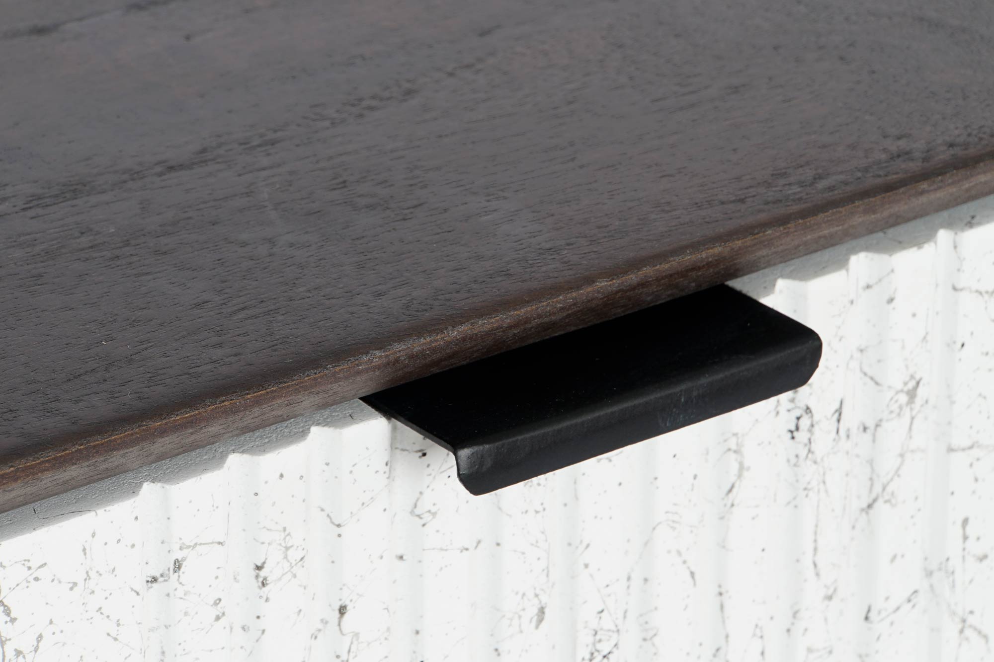 Mango Metal Console 105X35X77 White