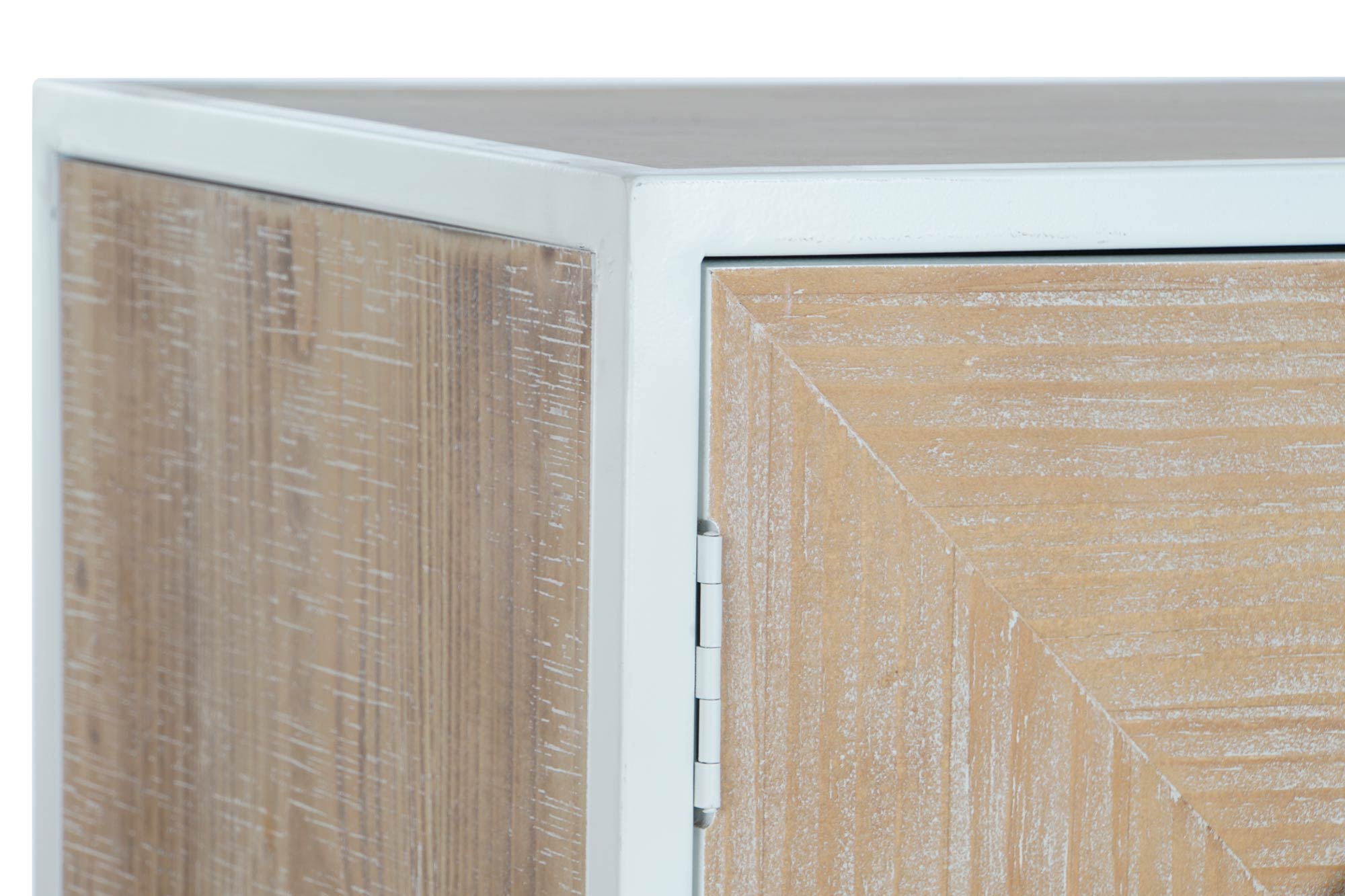 Fir Metal Console 120X35X90 White