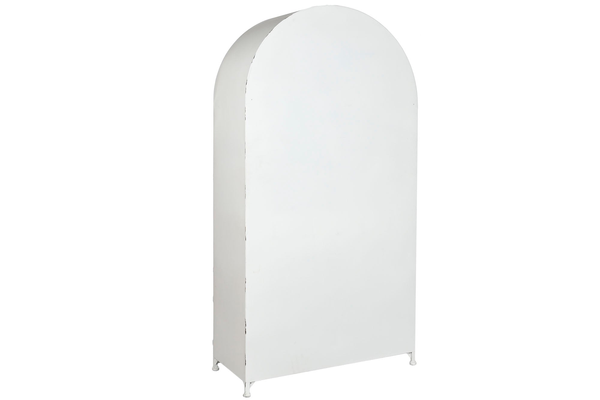 Vitrina Metal Cristal 91X36,5X172 Blanco