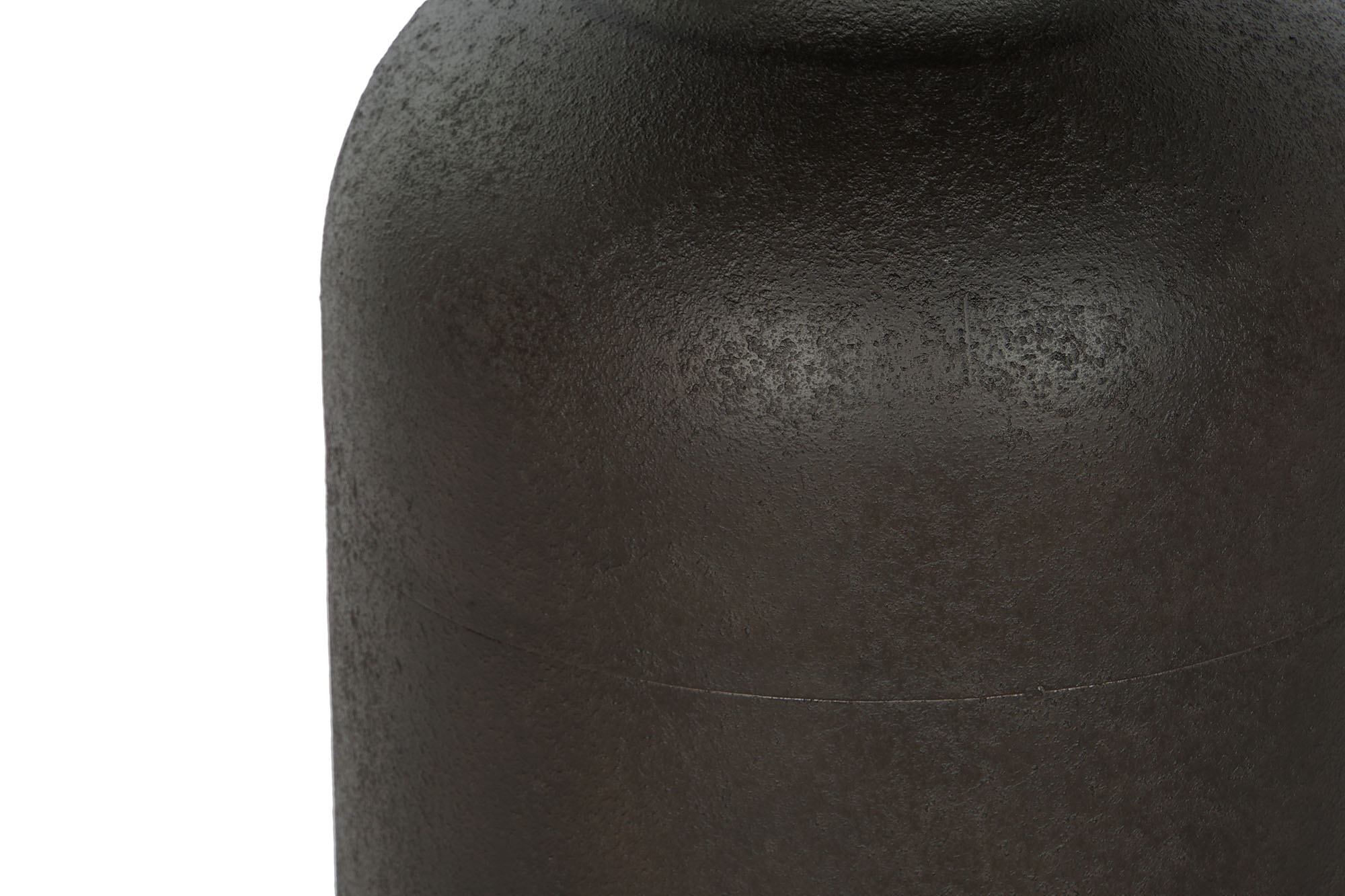 Mesita Auxiliar Abeto Metal 43,5X43,5X63,5 Negro