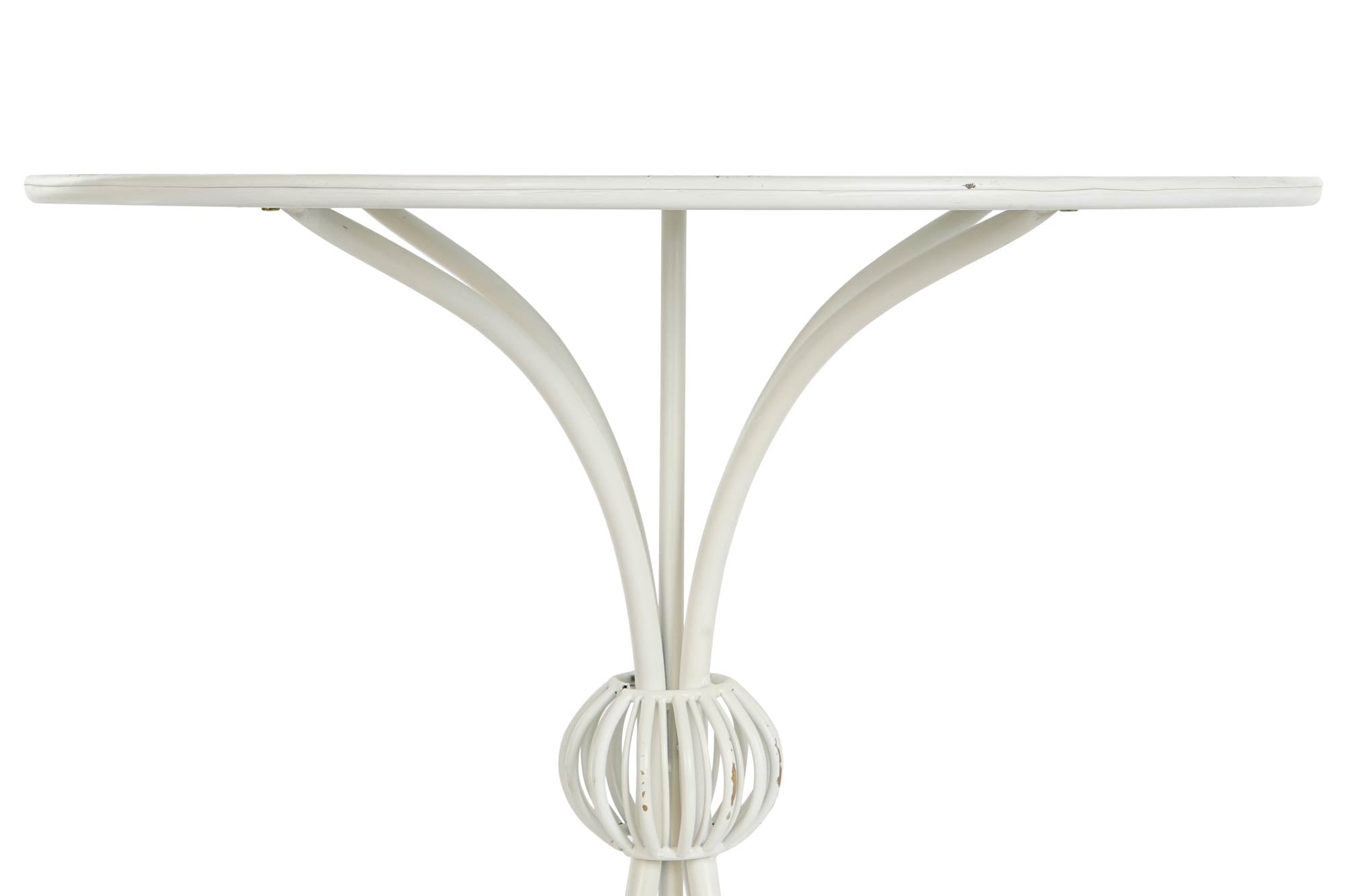 Metal Side Table 81x81x81.5 White