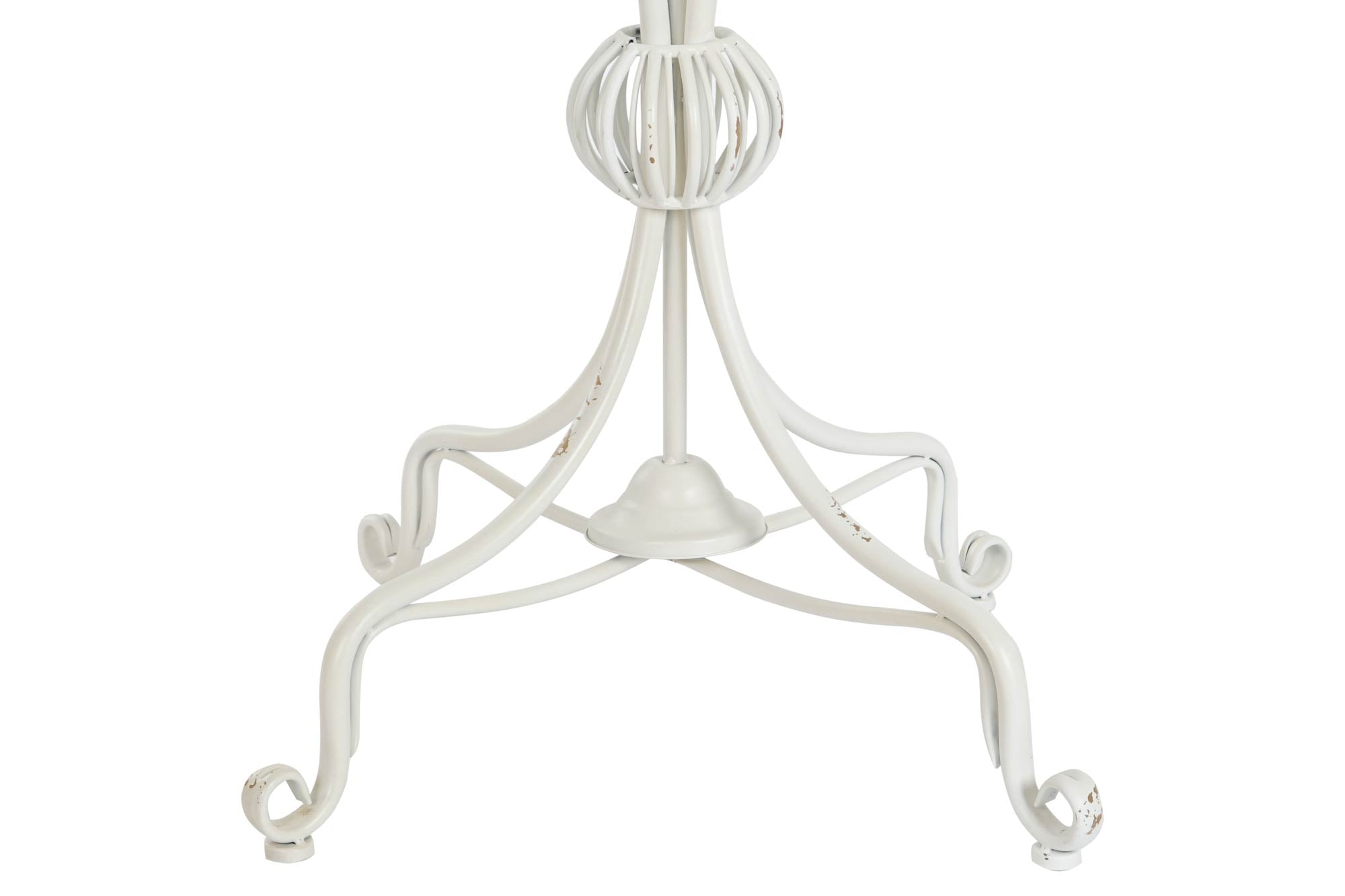 Metal Side Table 81x81x81.5 White