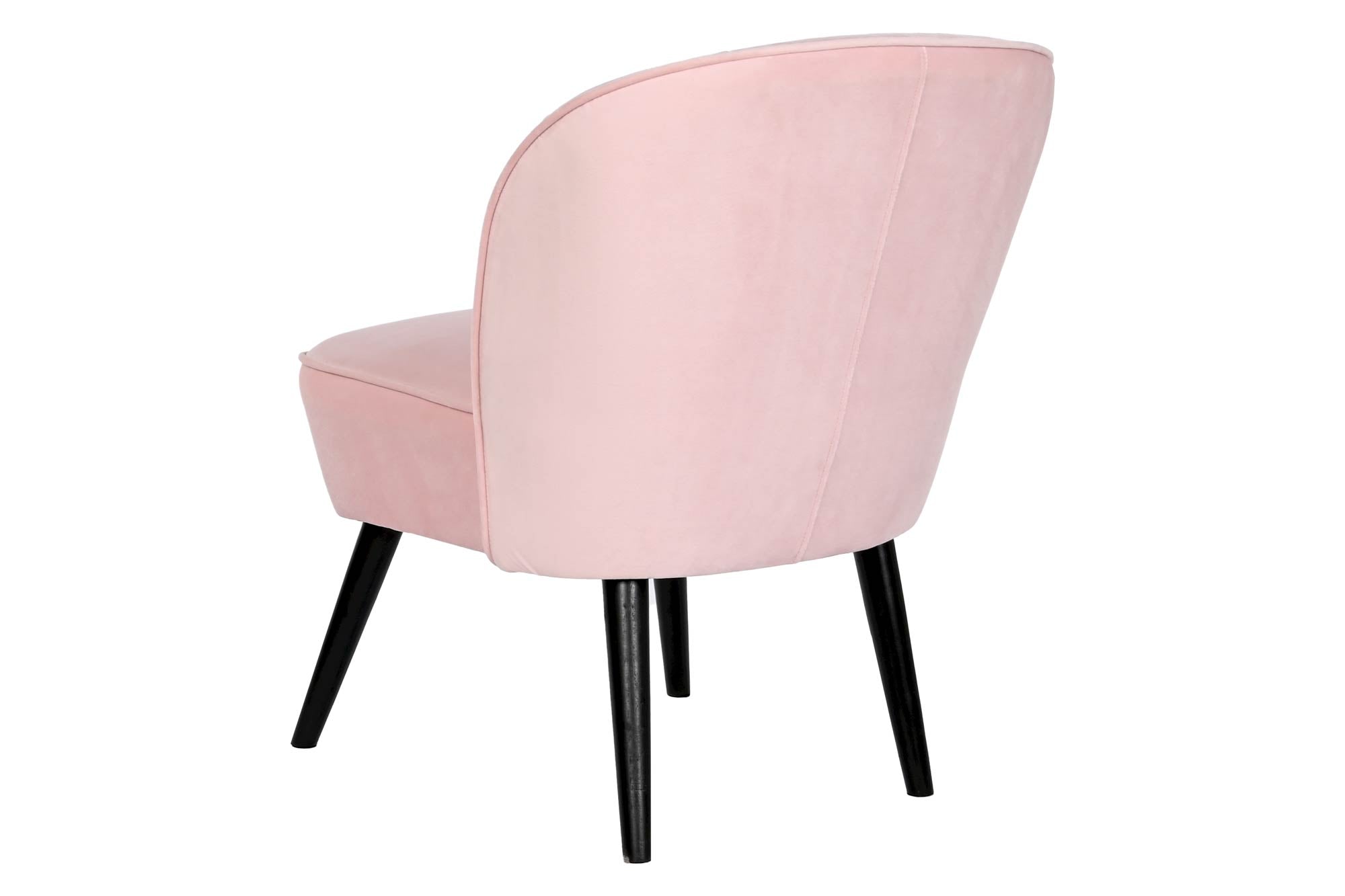 Poltrona de madeira de poliéster 60X70X78 Veludo
