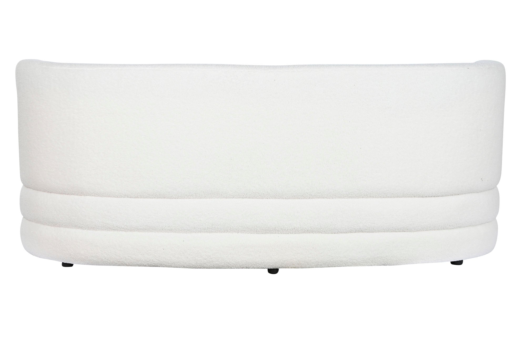 Sofa Poliester 193X92X79 Borreguito Blanco