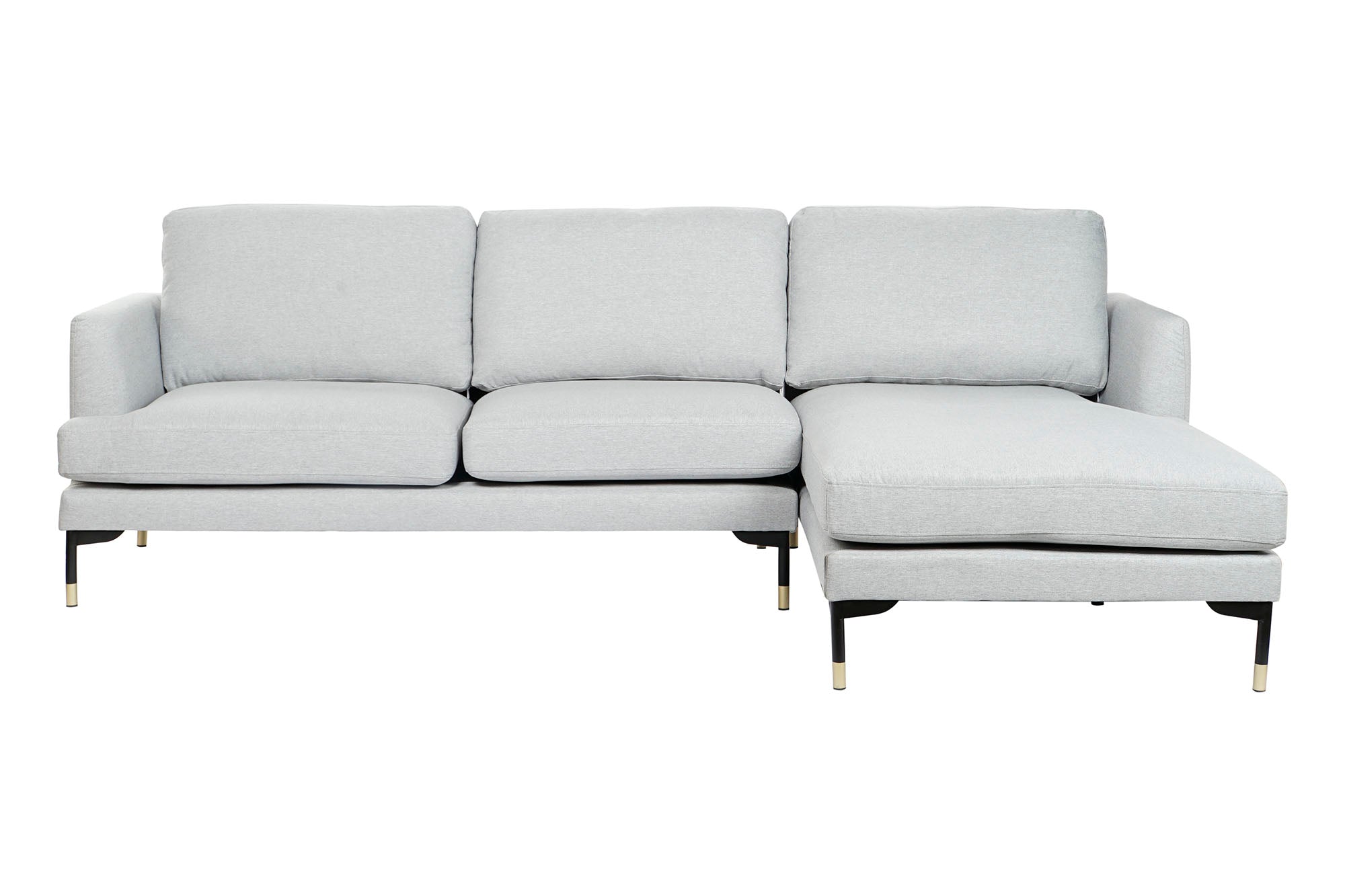 Sofa Metal Poliester 250X160X85 Chaiselonge