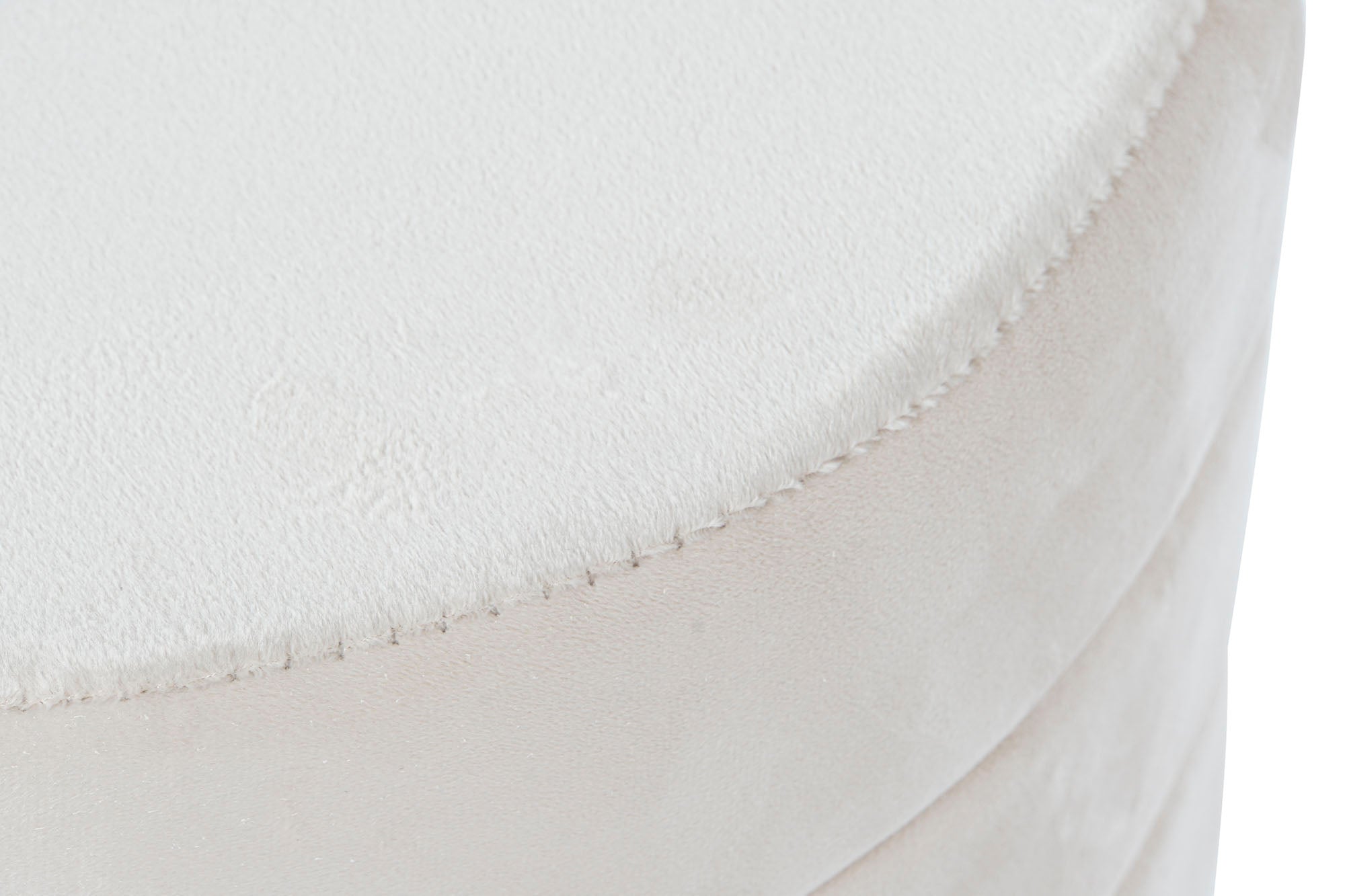 Footrest Set 3 Polyester Mdf 60X60X45 Velvet