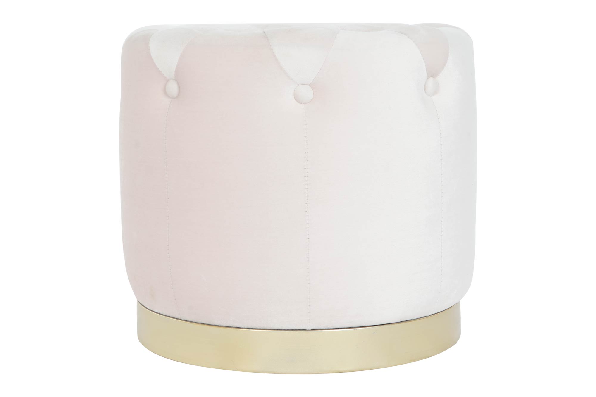 Footstool Set 3 Polyester Mdf 60X60X45 Cover