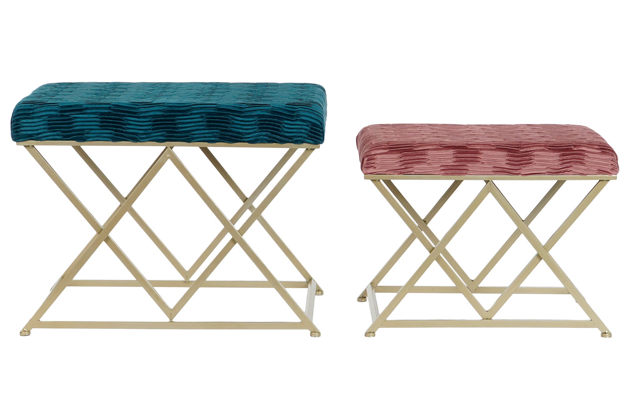 Descalzadora Set 2 Poliester Metal 62X42X47