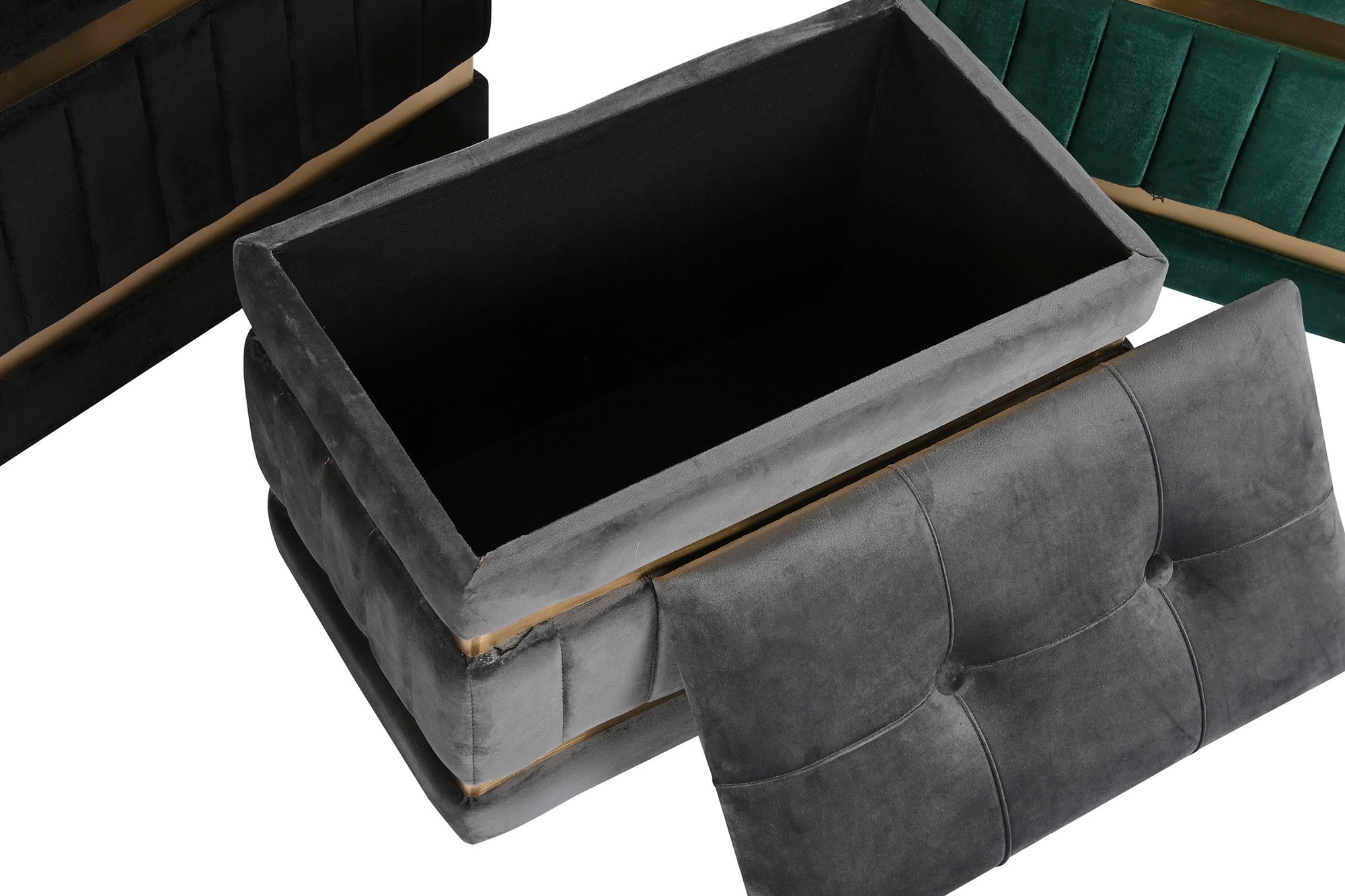 Descalzadora Set 3 Poliester Mdf 70X40X43