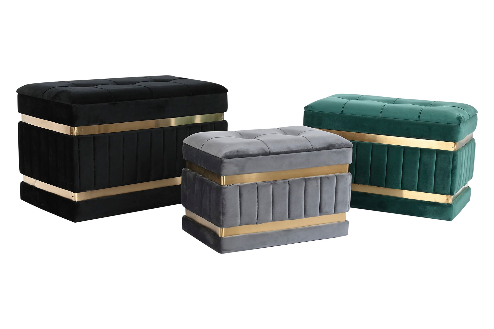 Descalzadora Set 3 Poliester Mdf 70X40X43