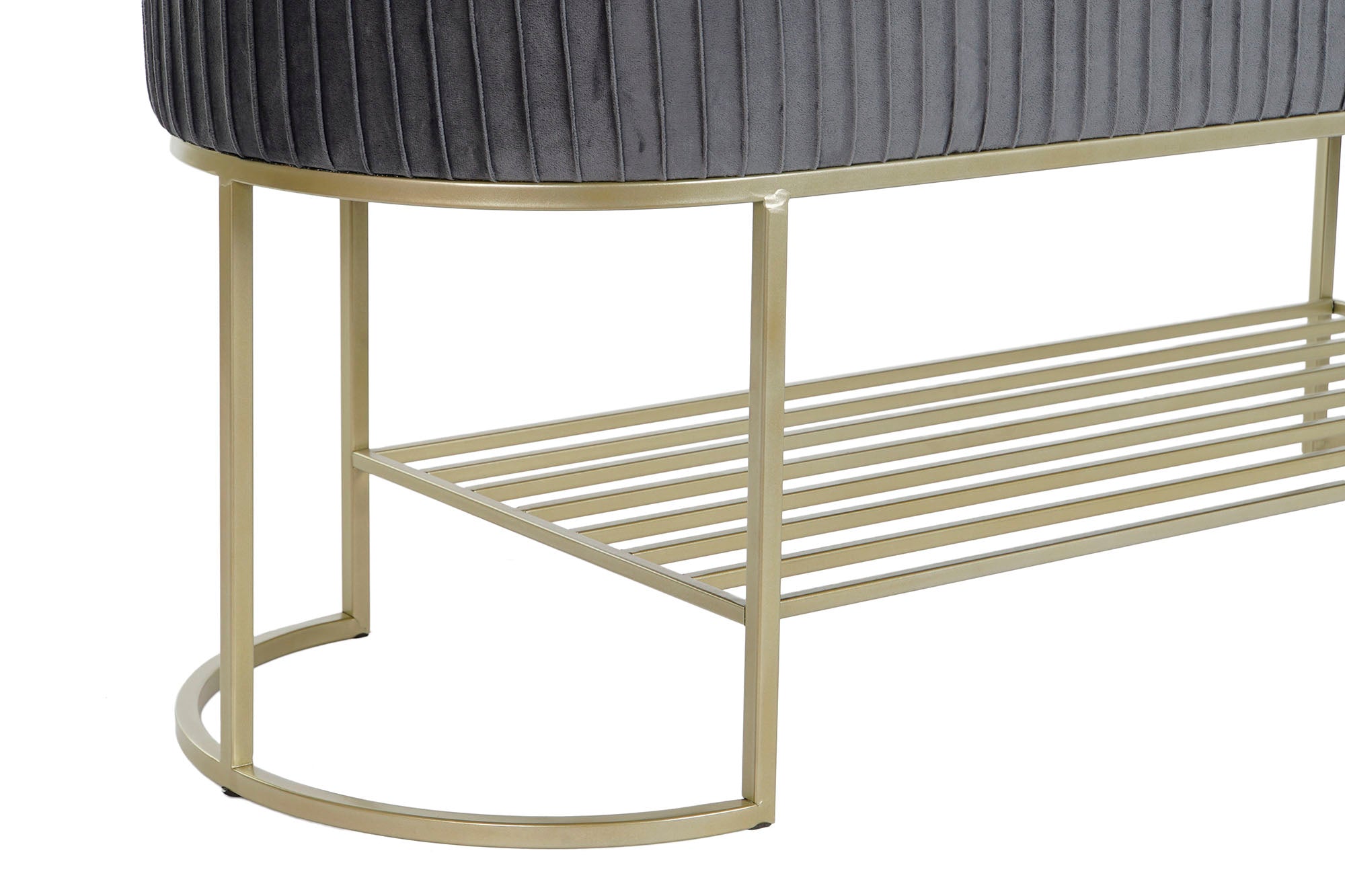 Descalzadora Poliester Metal 120X40X45 Terciopelo