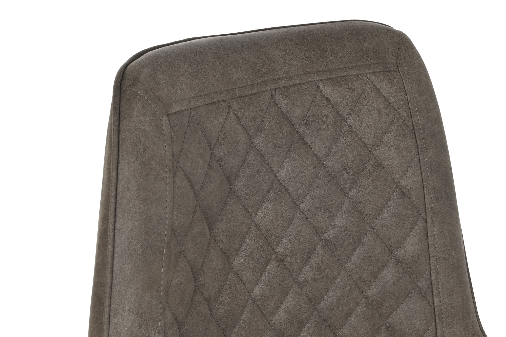 Taburete Metal Pu 56X49X110 Marron Oscuro