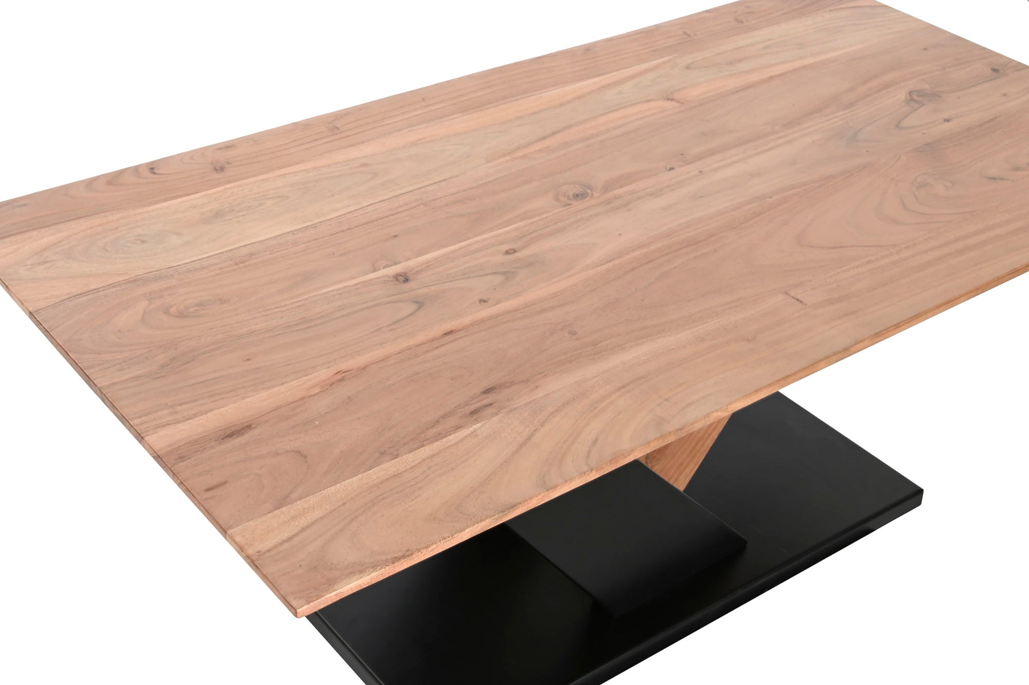 Mesa Centro Acacia Metal 115X60X45