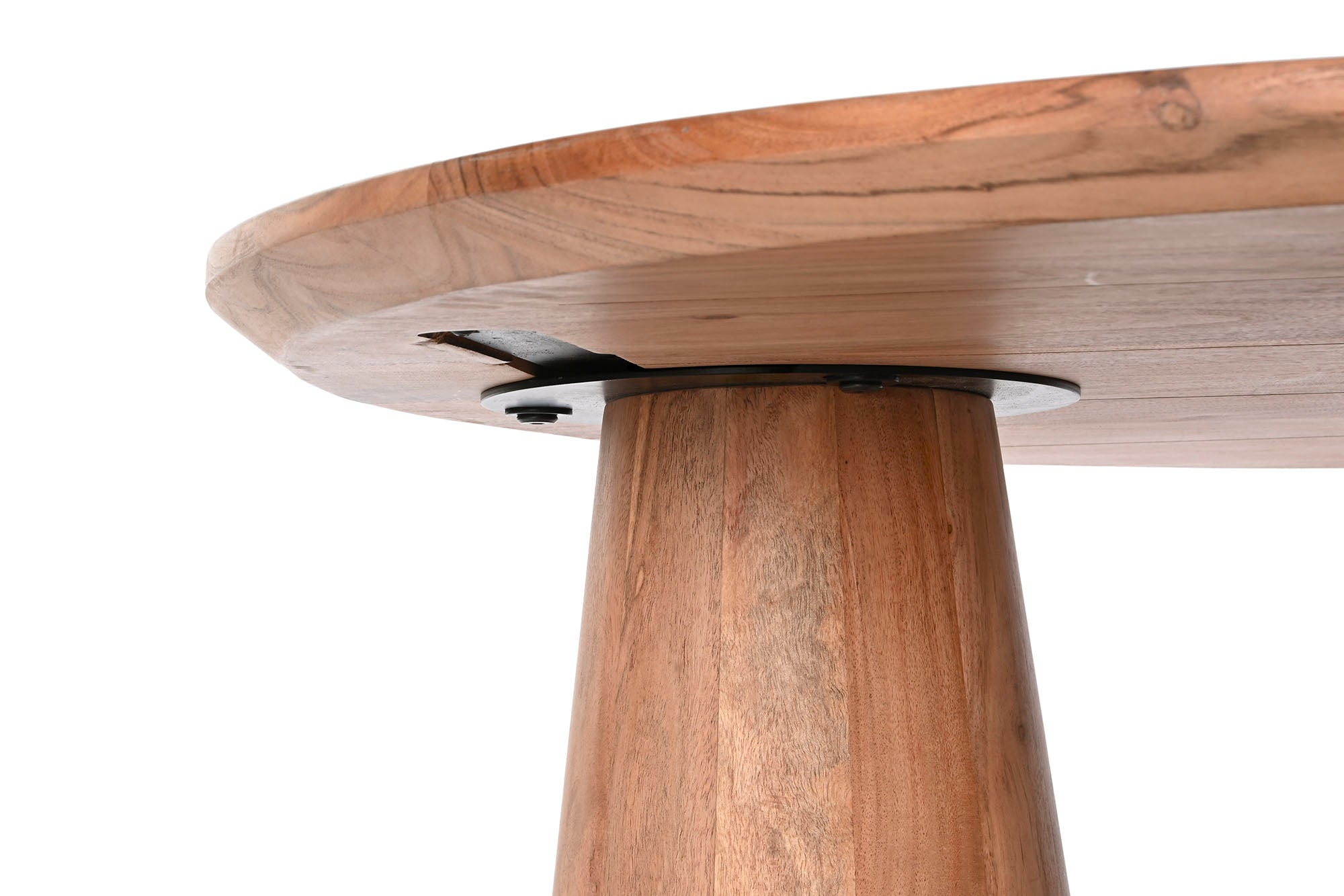 Mesa de Centro Acácia 100X100X43 Natural