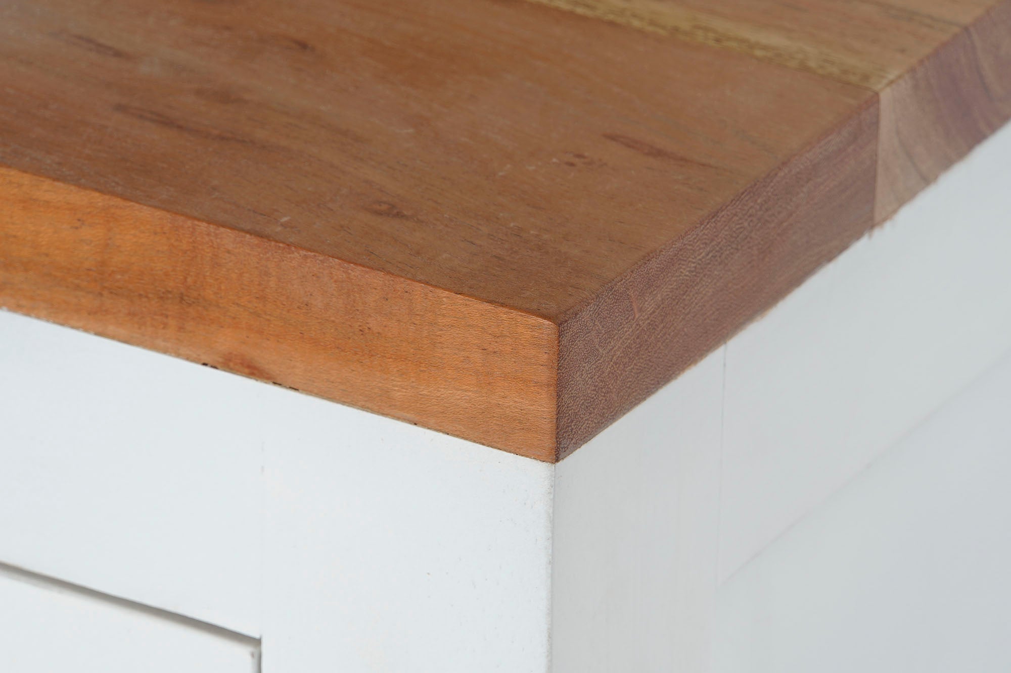 Mesa de cabeceira Mango Acacia 45x40x60 branca