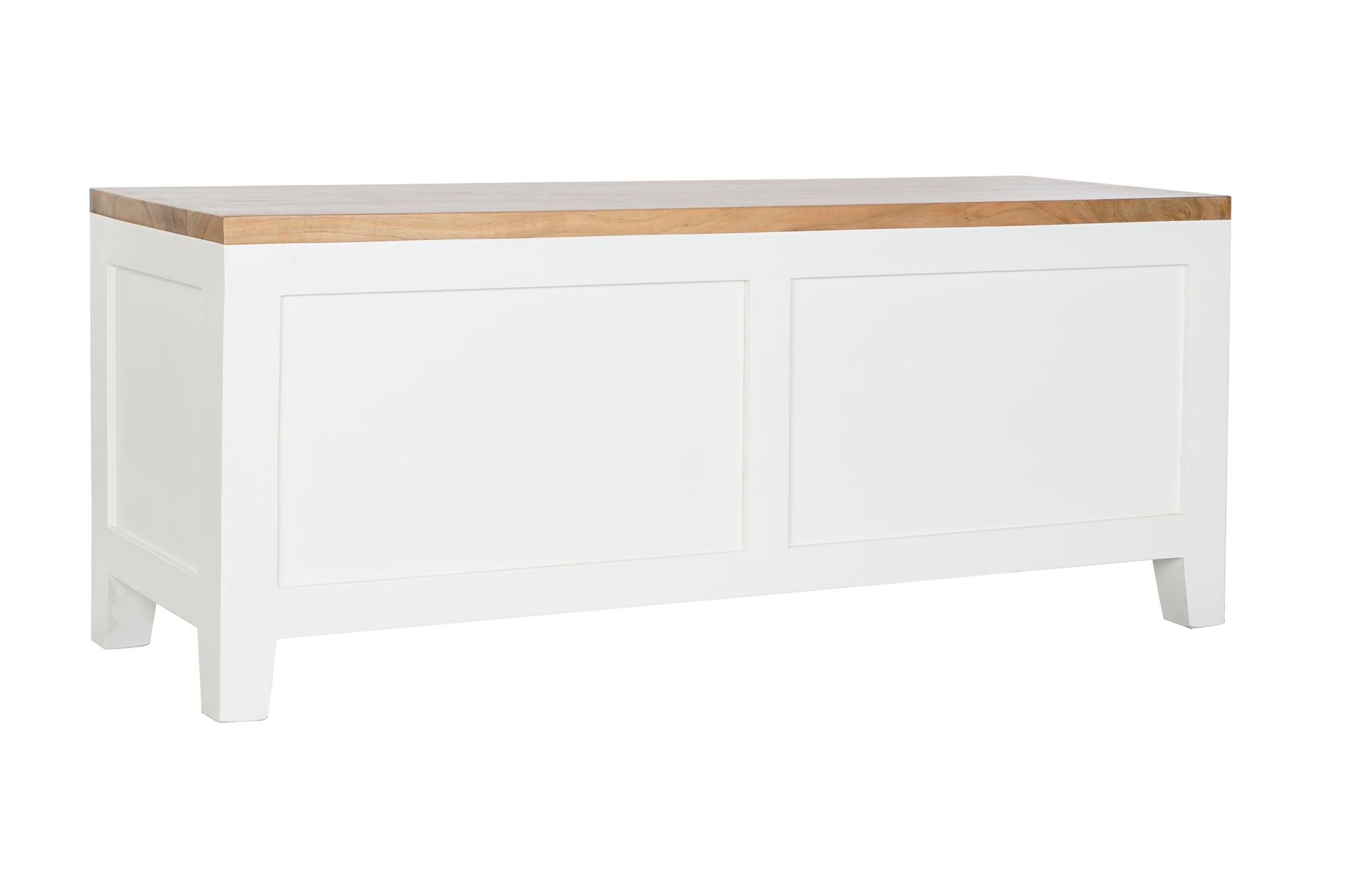Mueble Tv Mango Acacia 125X40X50 Blanco