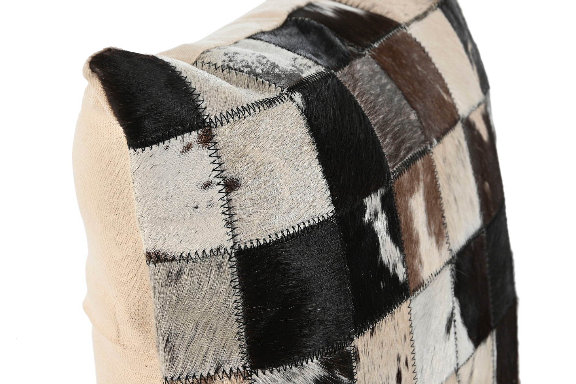 Cojin Piel Poliester 40X10X40 Cremallera