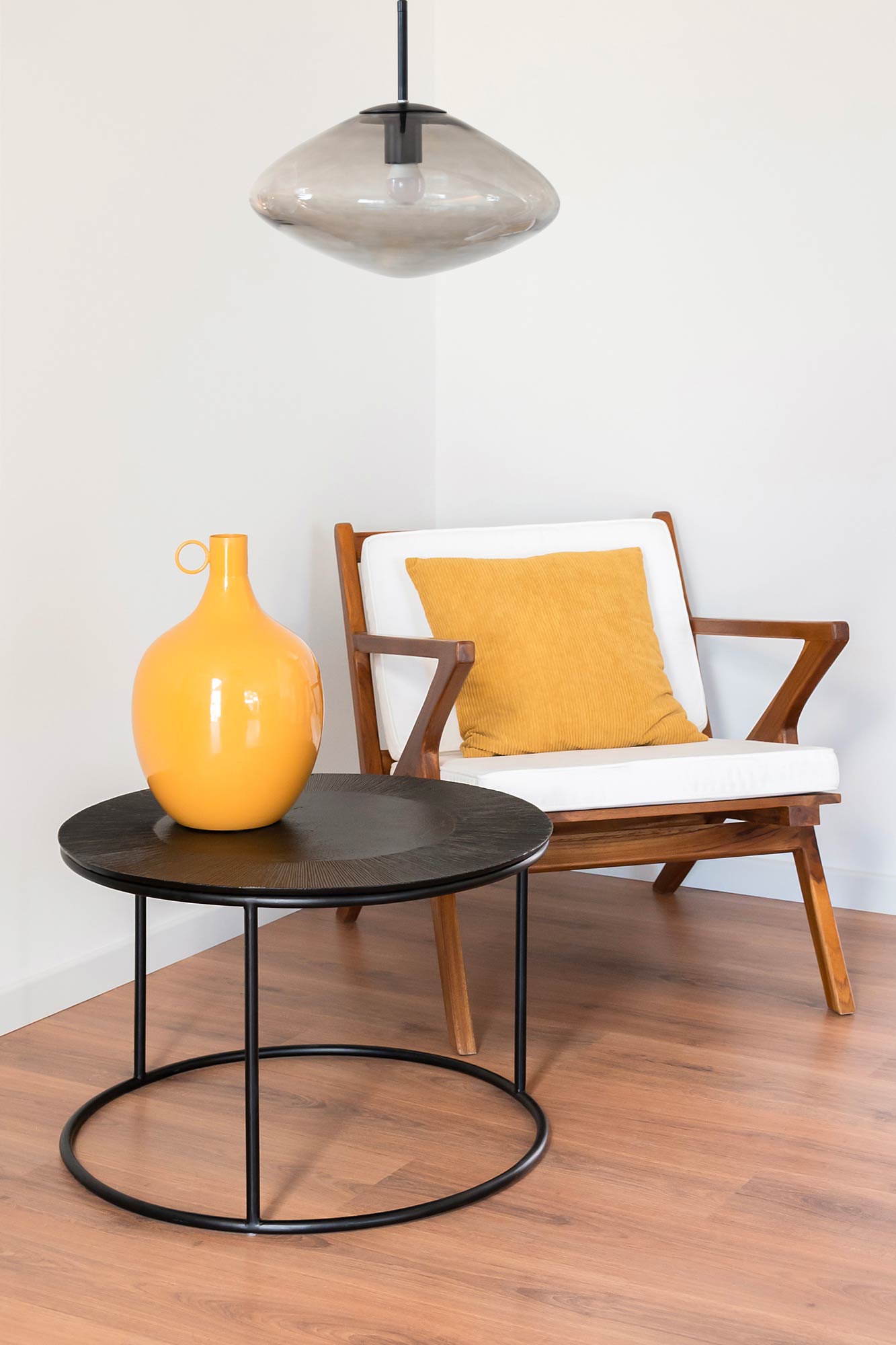 Side Table Set of 2 Aluminum Metal 76.5X76.5X47