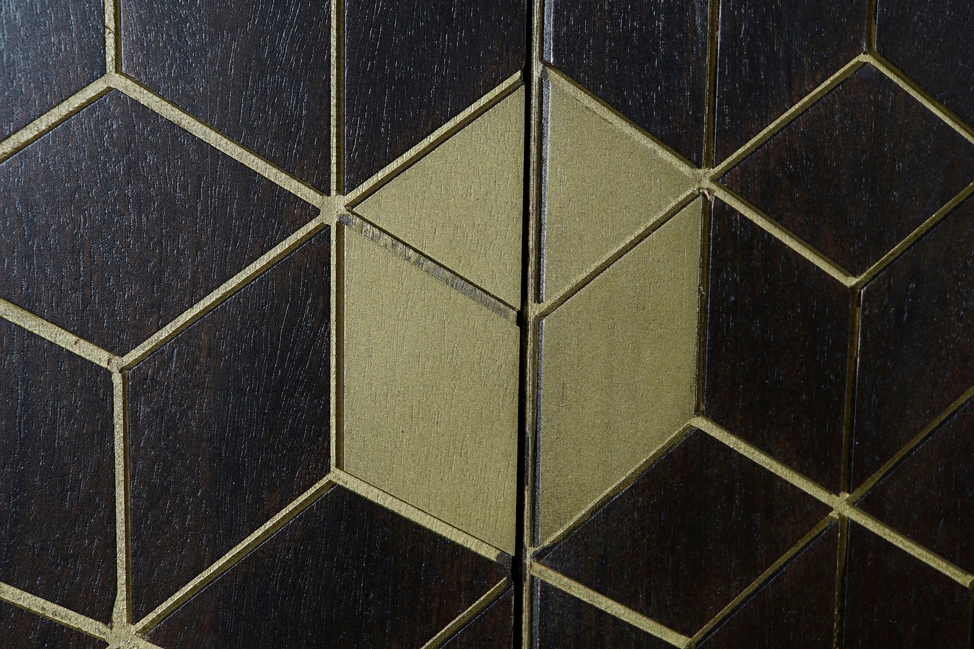 Acacia Metal Wardrobe 100x40x175 Dark Brown