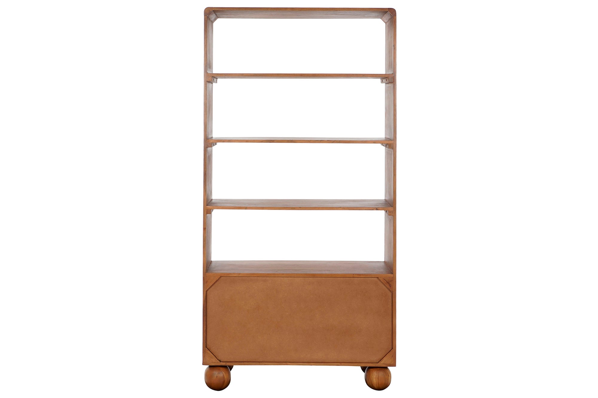 Prateleira de Ratan Acácia 90X40X181 Trançada