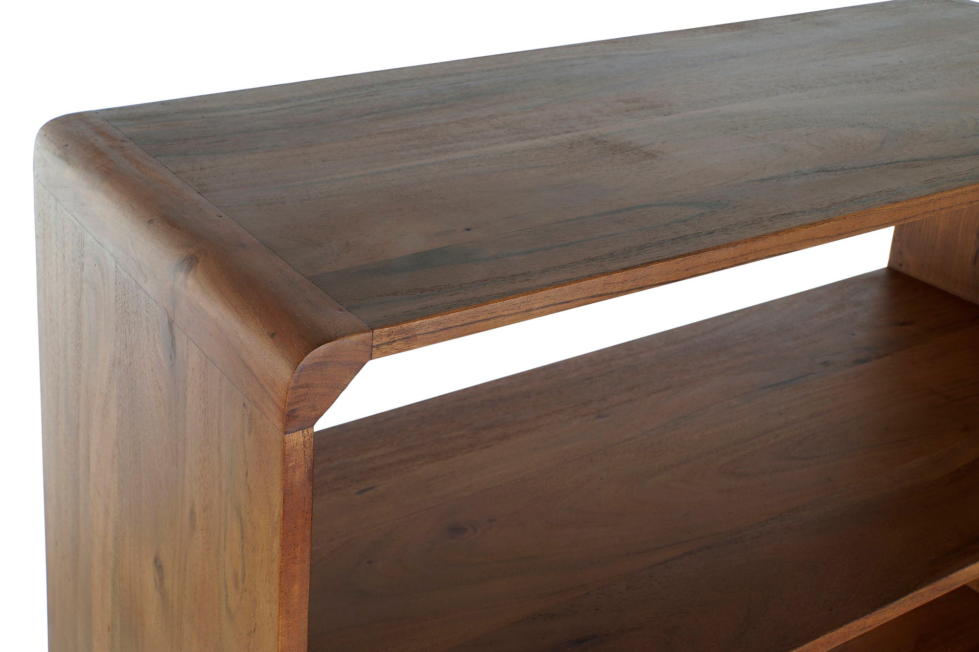 Prateleira de Ratan Acácia 90X40X181 Trançada