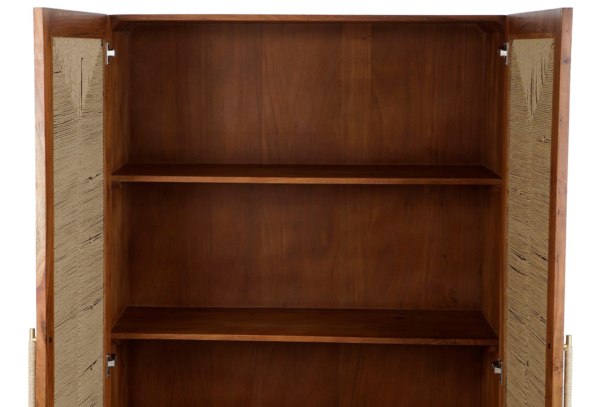 Acacia Rattan Wardrobe 102x46x175 Braided