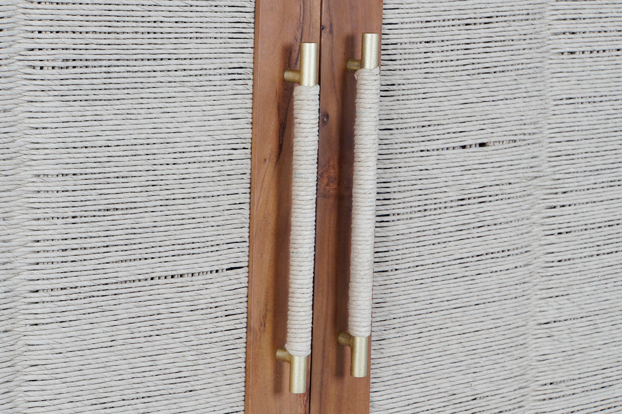 Acacia Rattan Wardrobe 102x46x175 Braided