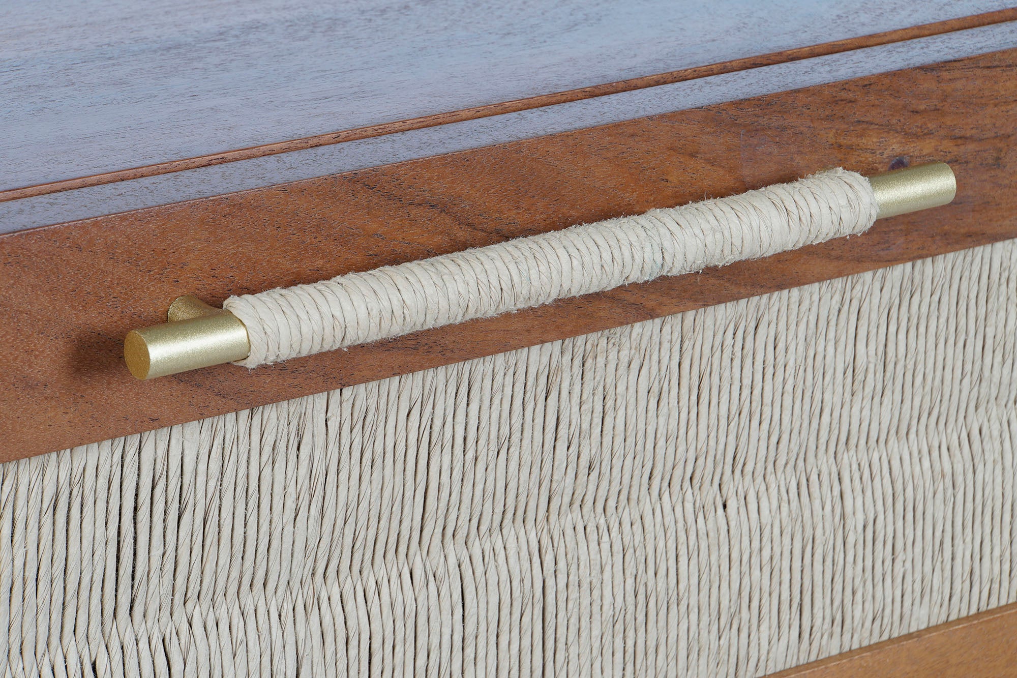 Comoda Acacia Ratan 90X45X90 Trenzado