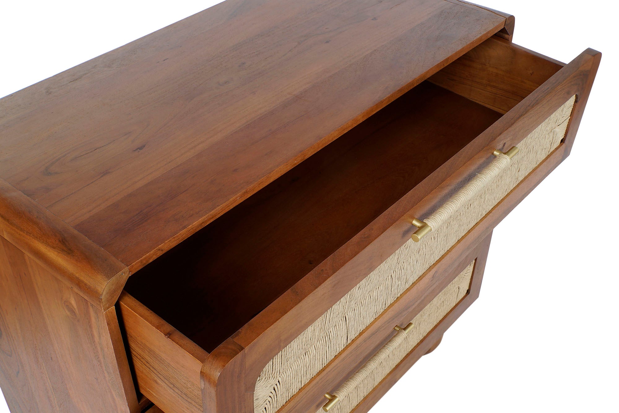 Comoda Acacia Ratan 90X45X90 53,00 Trenzado