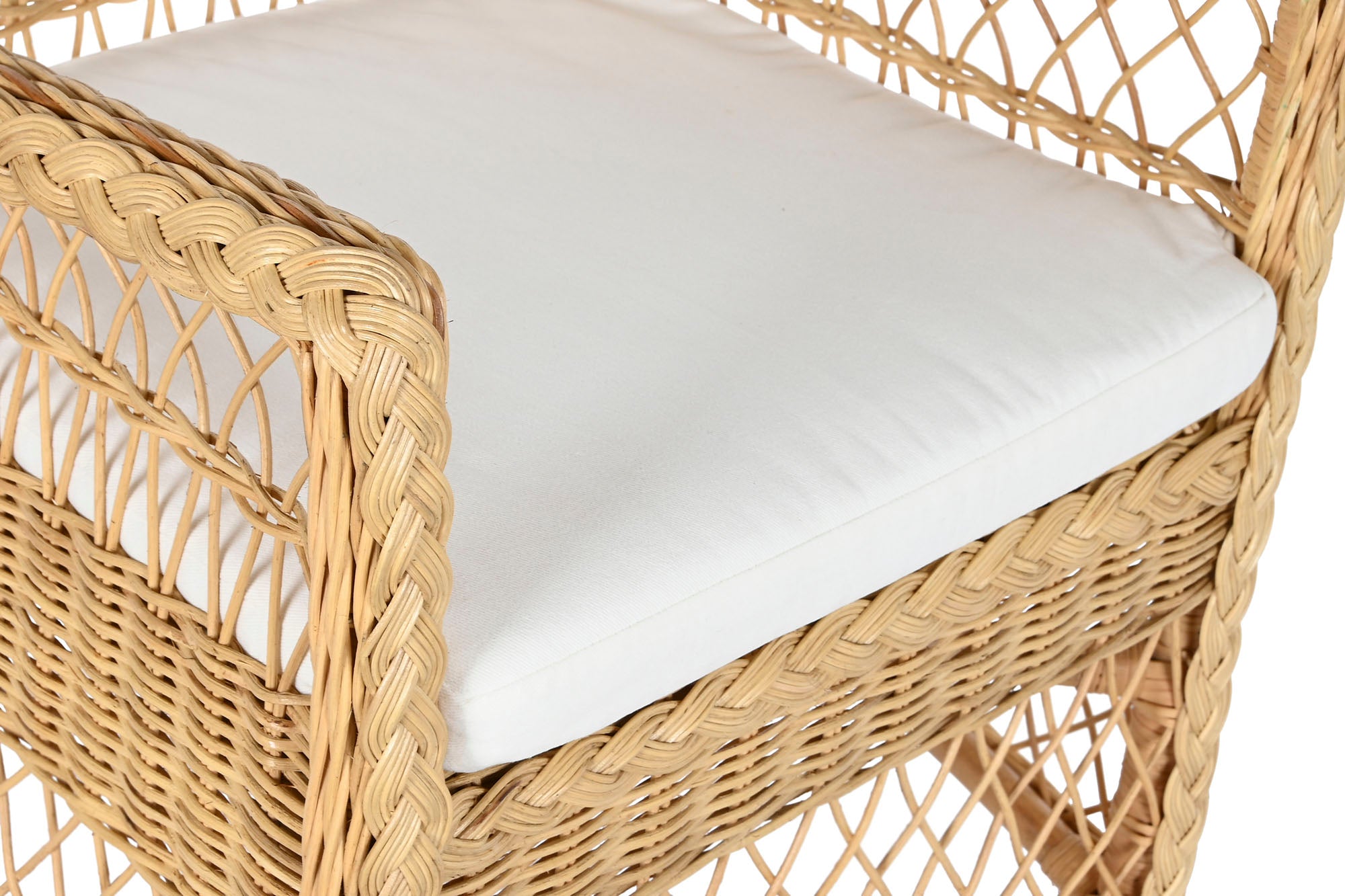 Sillon Ratan 56X63X86 Con Cojin Natural