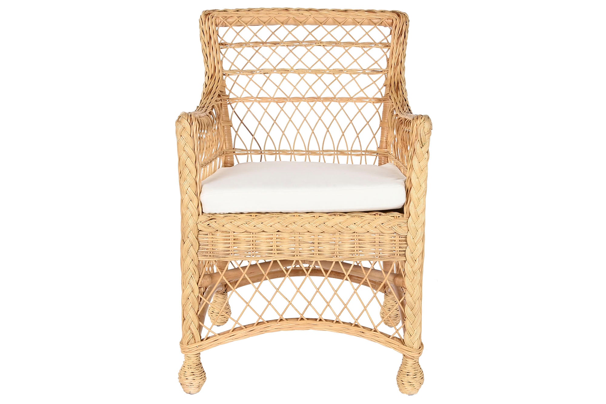 Sillon Ratan 56X63X86 Con Cojin Natural