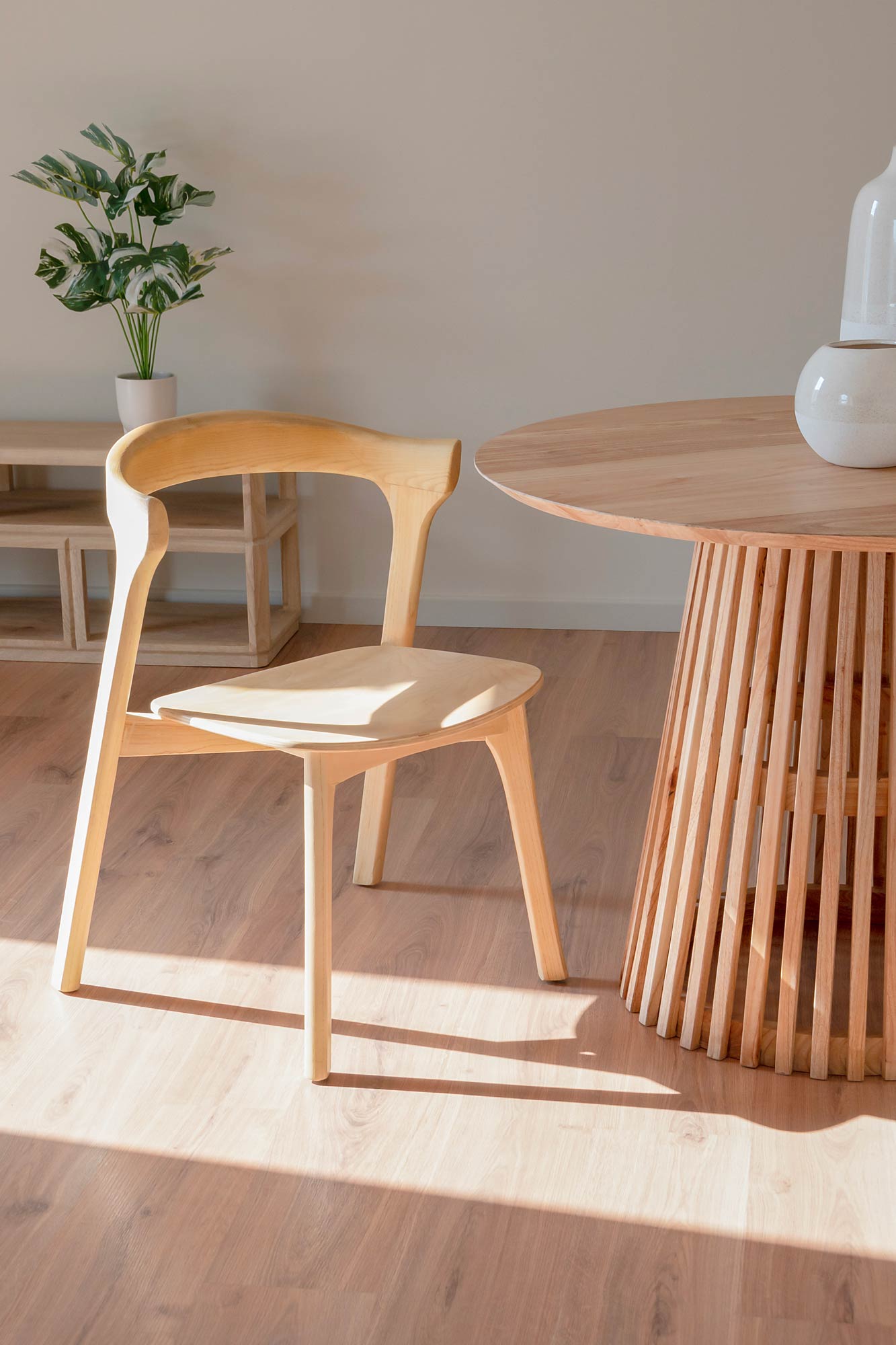 Elm Chair 54X52X77 Natural
