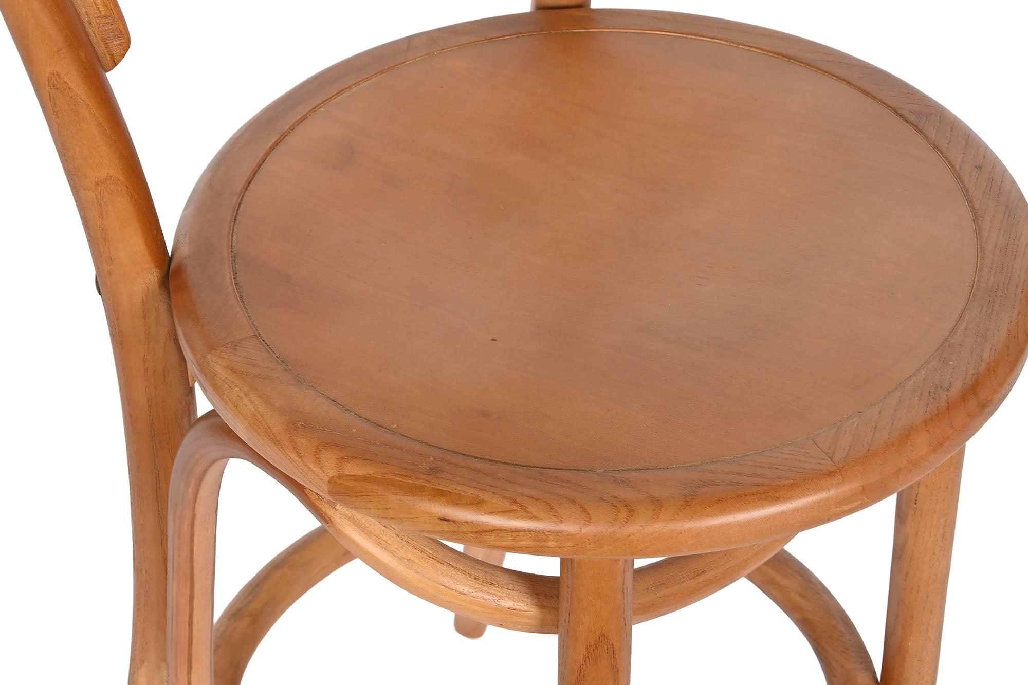 Elm Rattan Stool 41x41x95 Brown