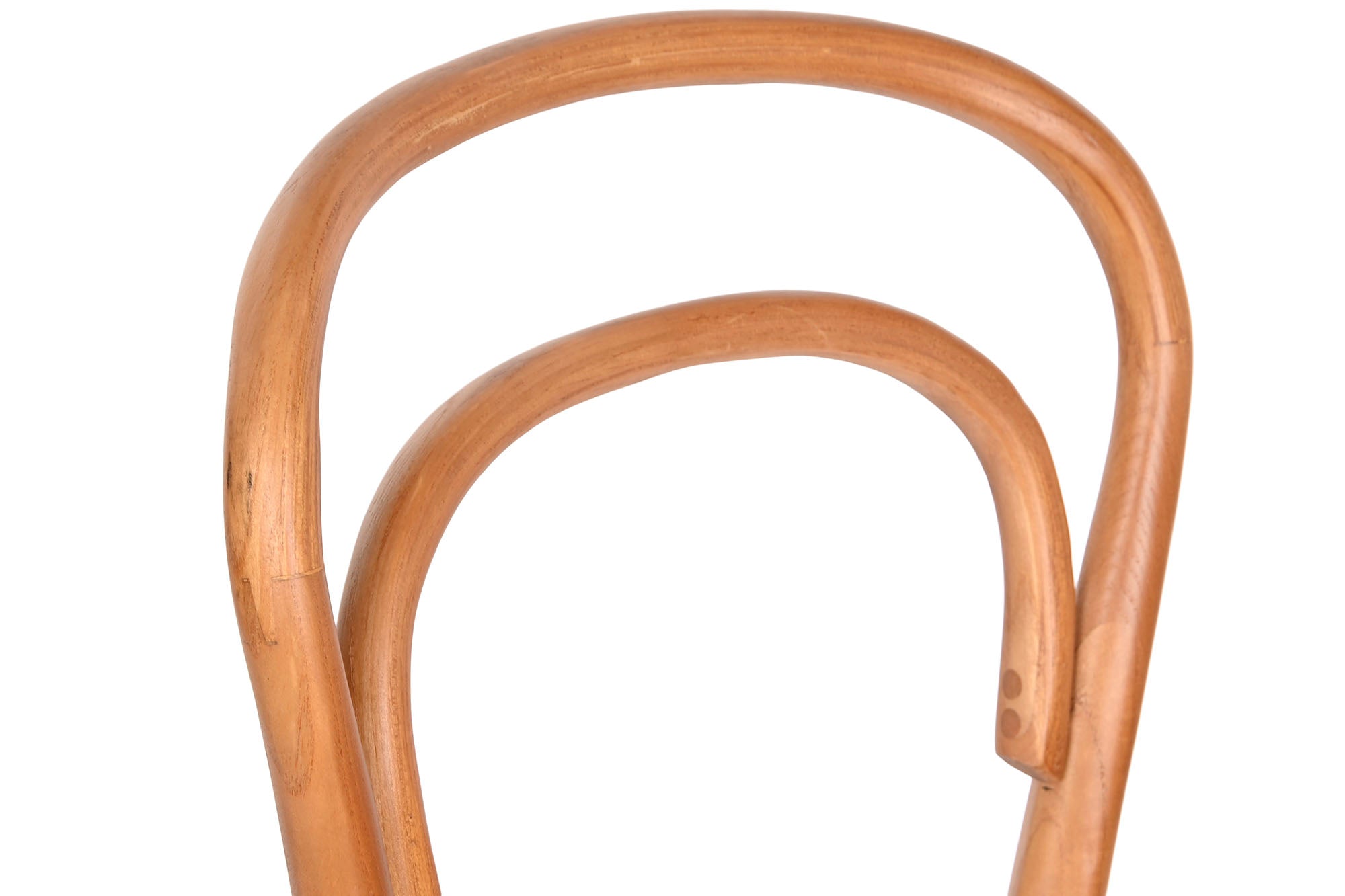 Elm Rattan Stool 41x41x95 Brown