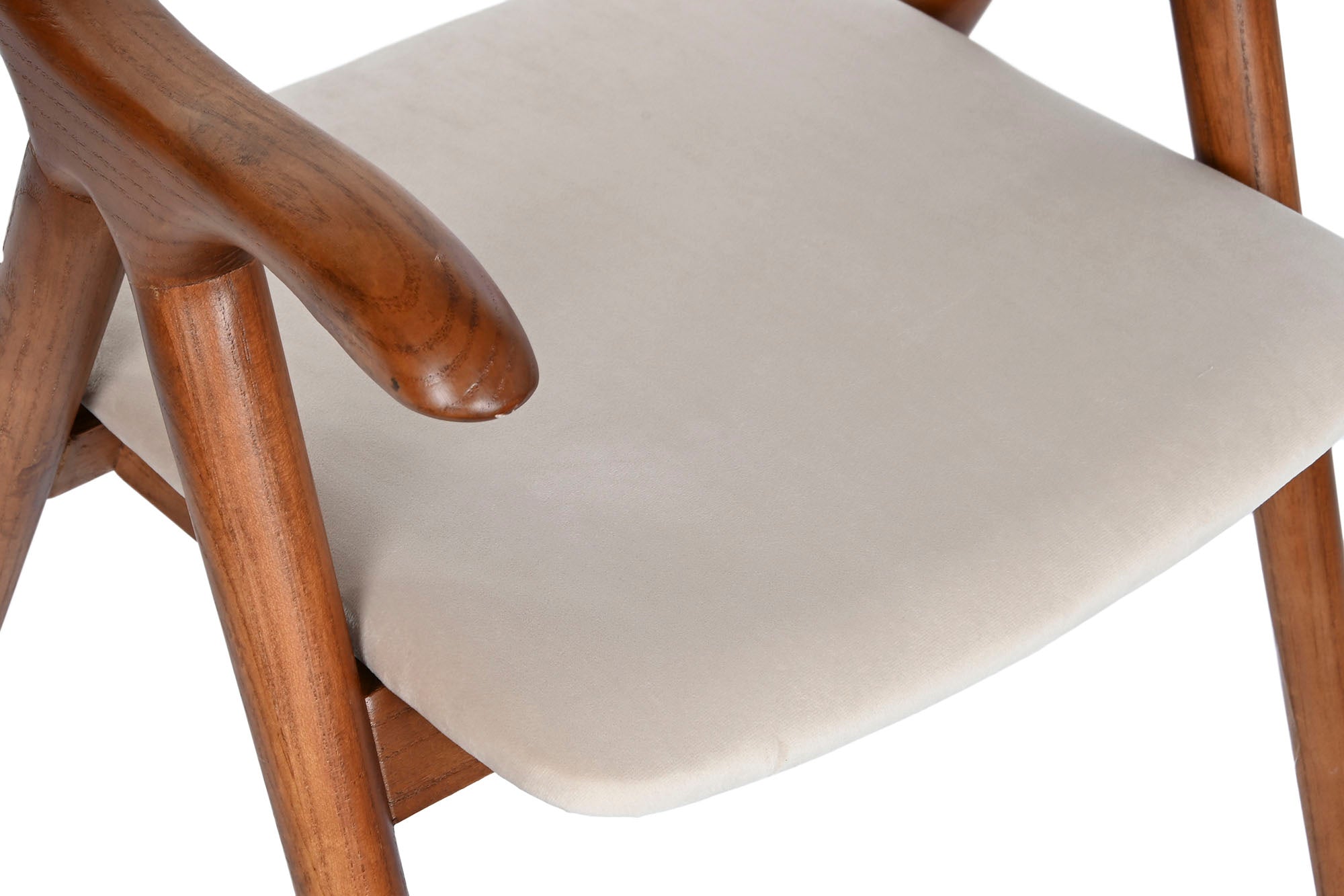 Silla Olmo Poliester 56X54X81 Marron Oscuro