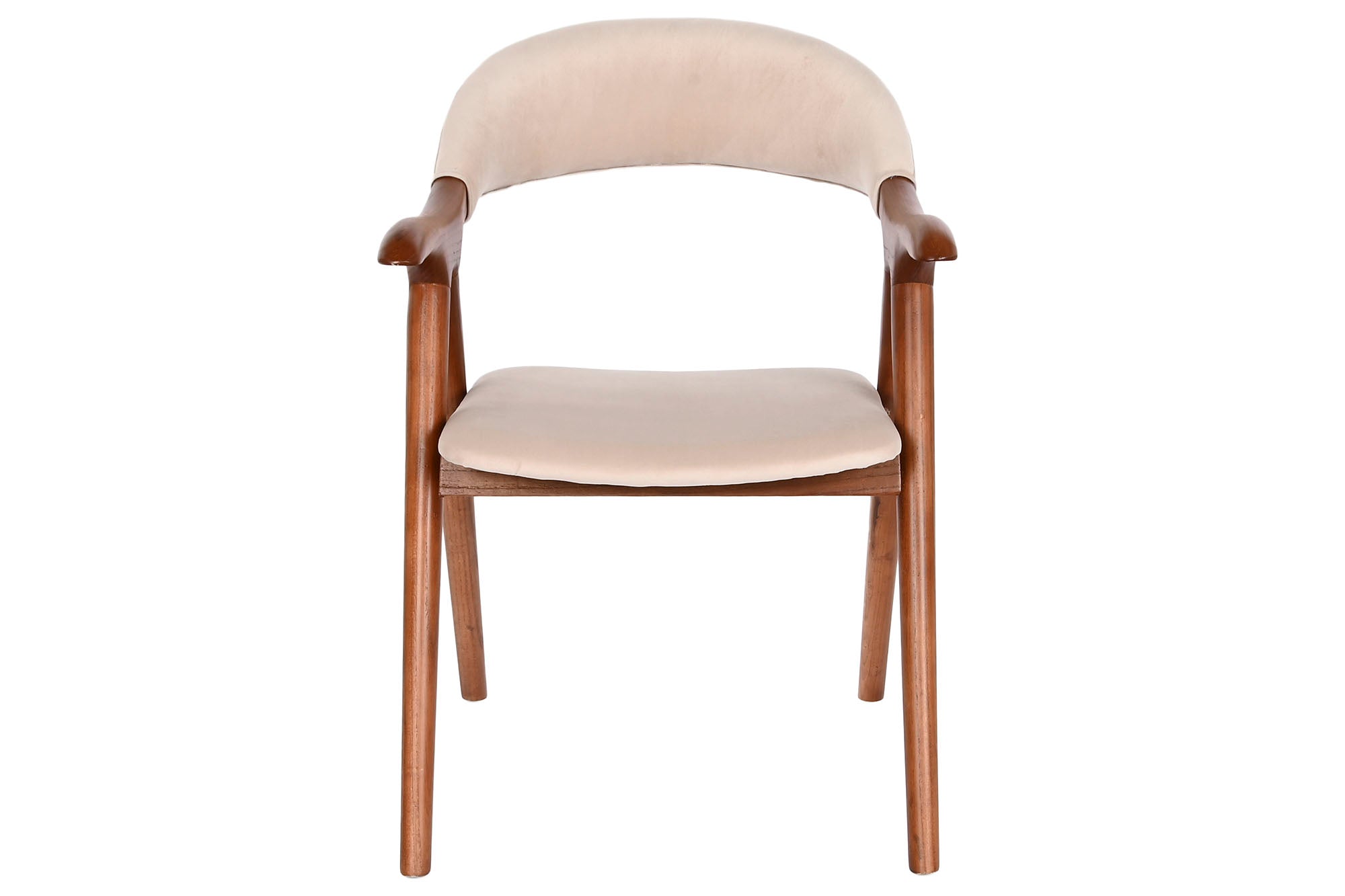 Silla Olmo Poliester 56X54X81 Marron Oscuro