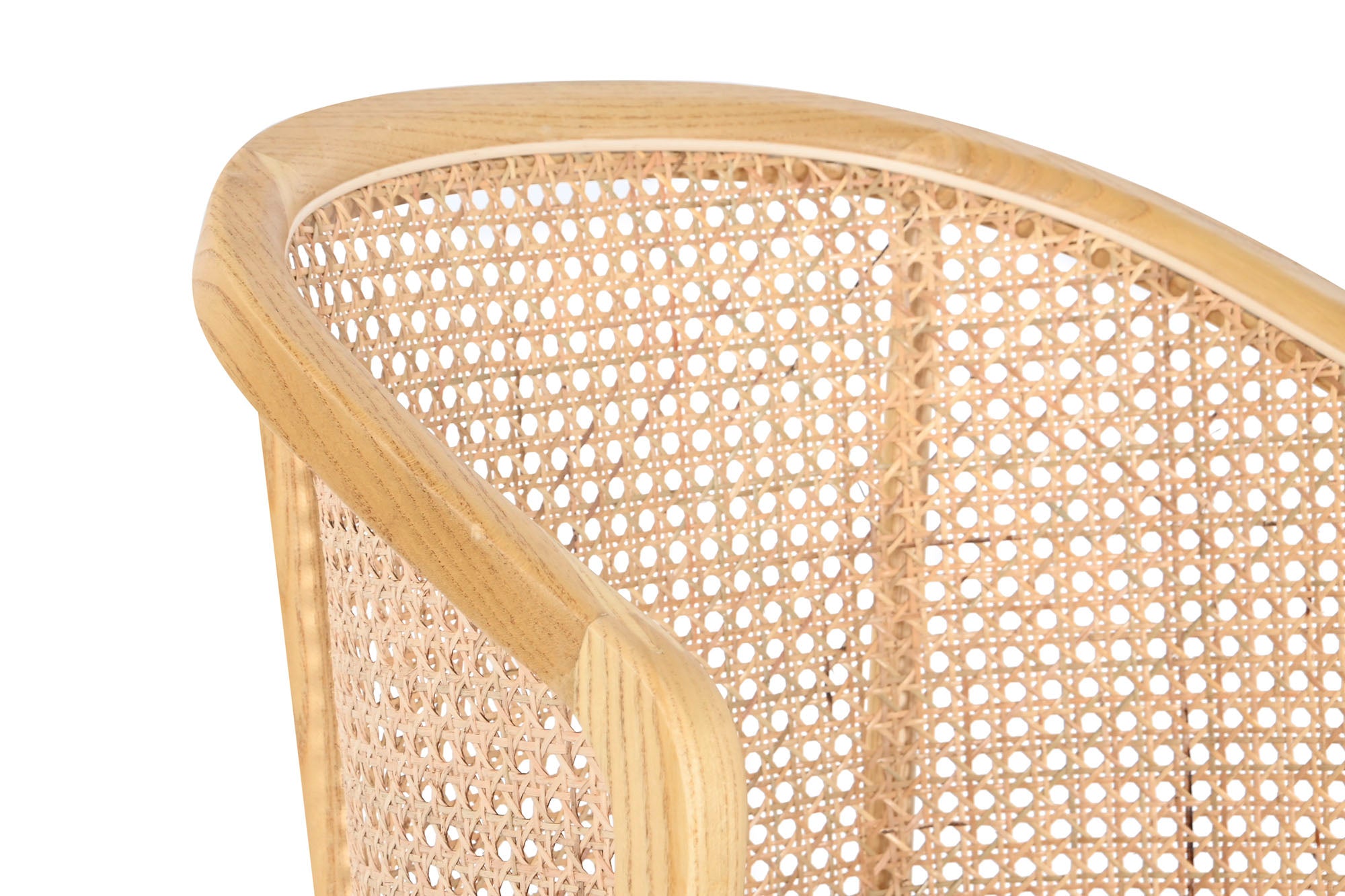 Cadeira de vime Elm 50X41X75 Natural Grid Natural