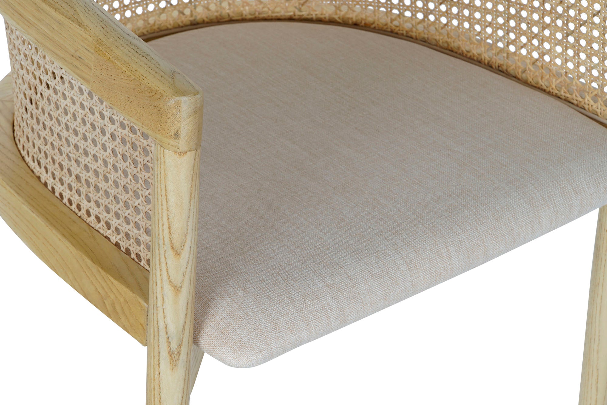 Silla Olmo Ratan 64X53X76 Rejilla Natural Natural