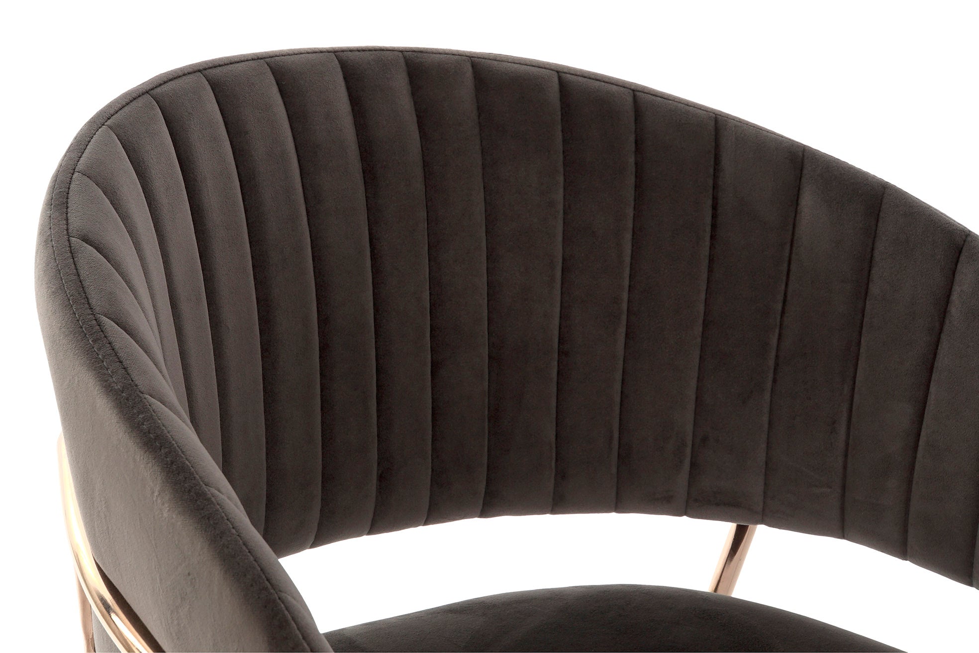 Silla Poliester Metal 58X53X73 Terciopelo