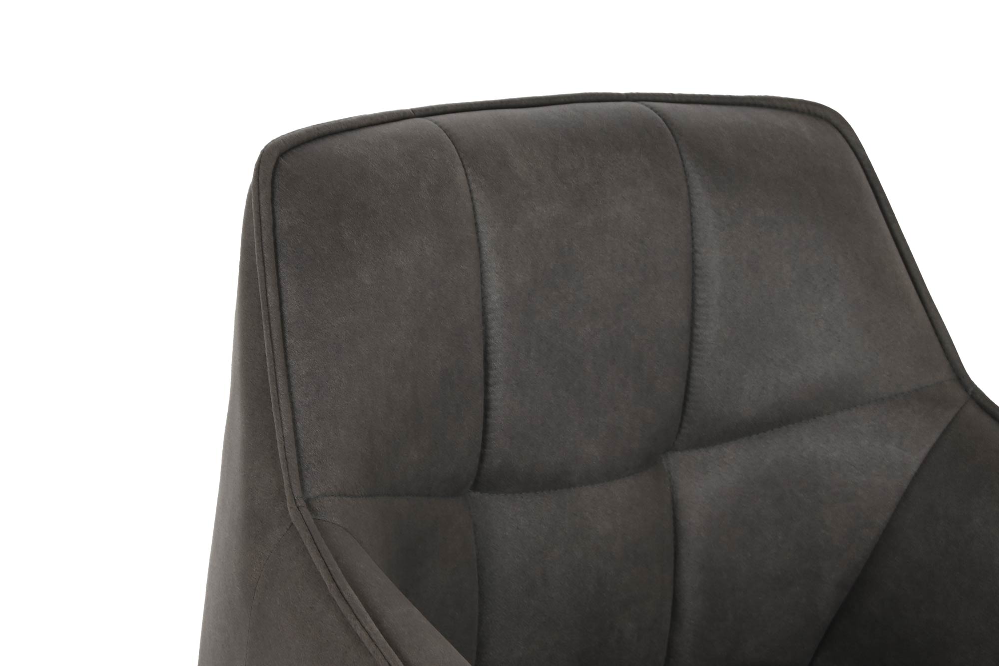 Silla Microfibra Metal 60X60X84 Simil Piel