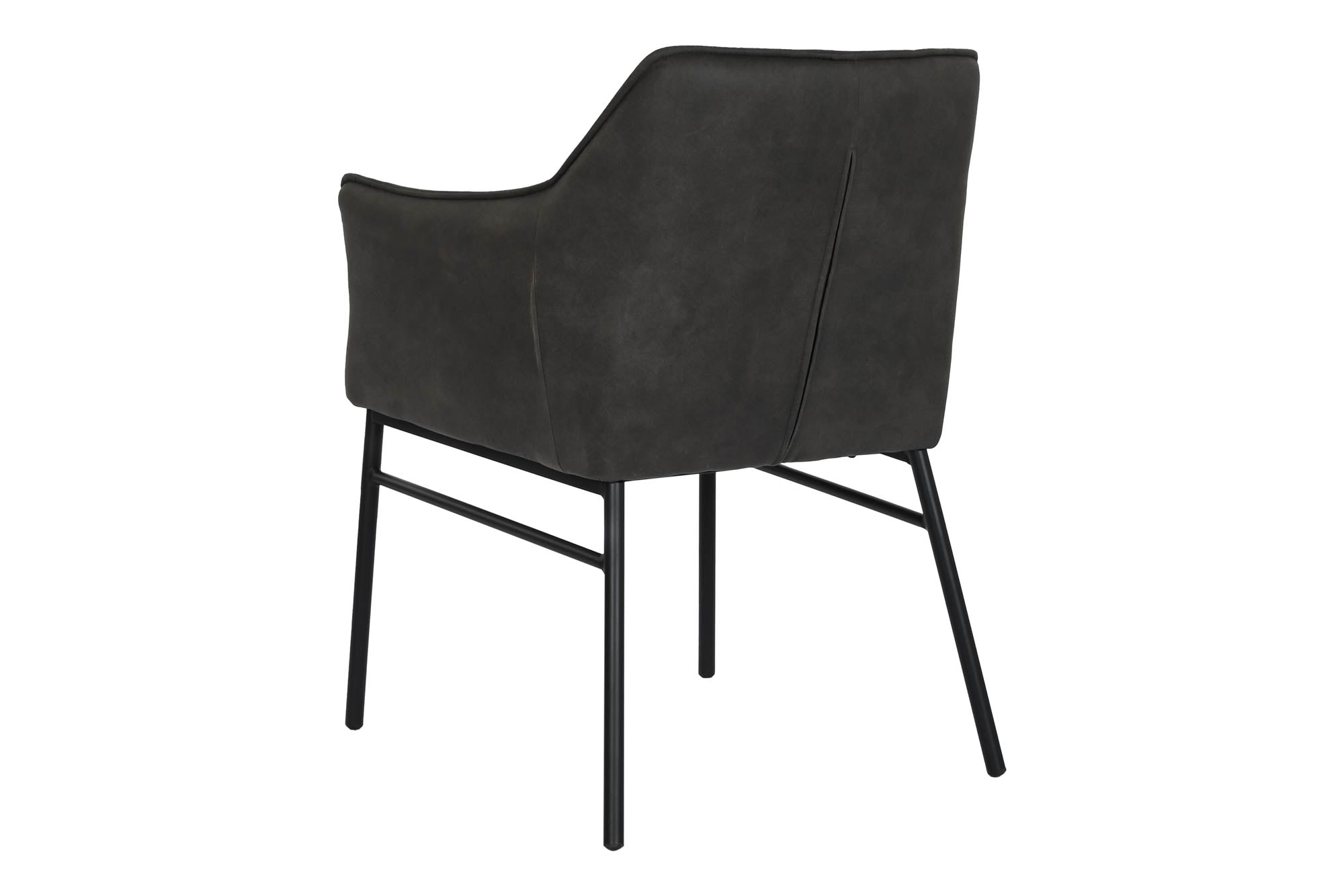 Silla Microfibra Metal 60X60X84 Simil Piel