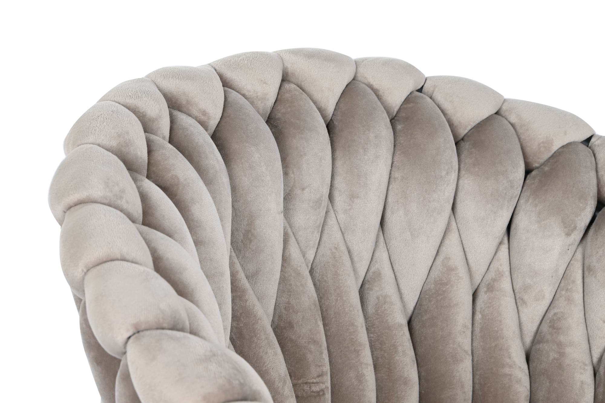 Polyester Metal Chair 60X66X84 Beige