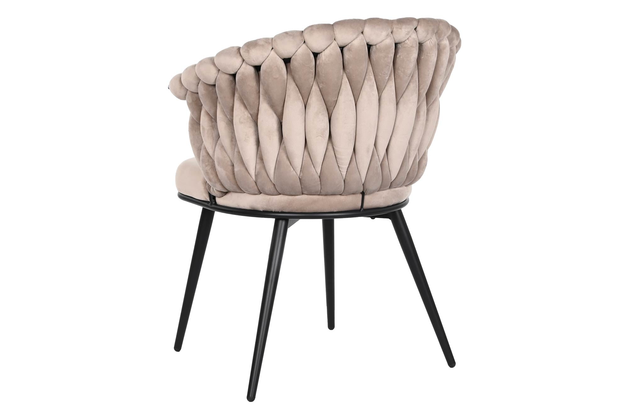Polyester Metal Chair 60X66X84 Beige