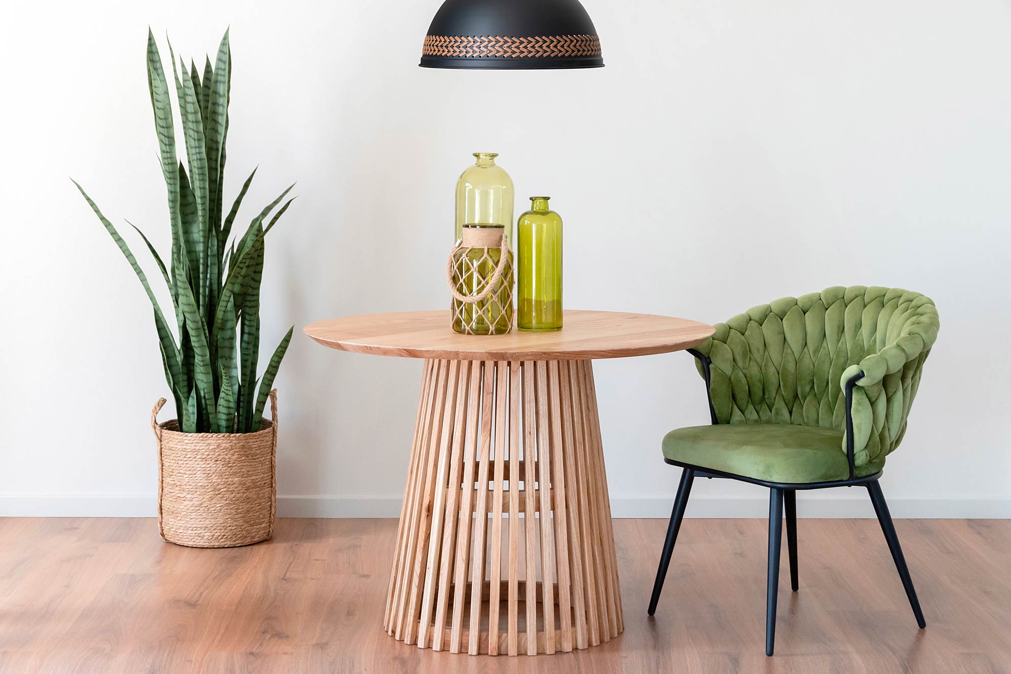 Polyester Metal Chair 60X66X84 Green