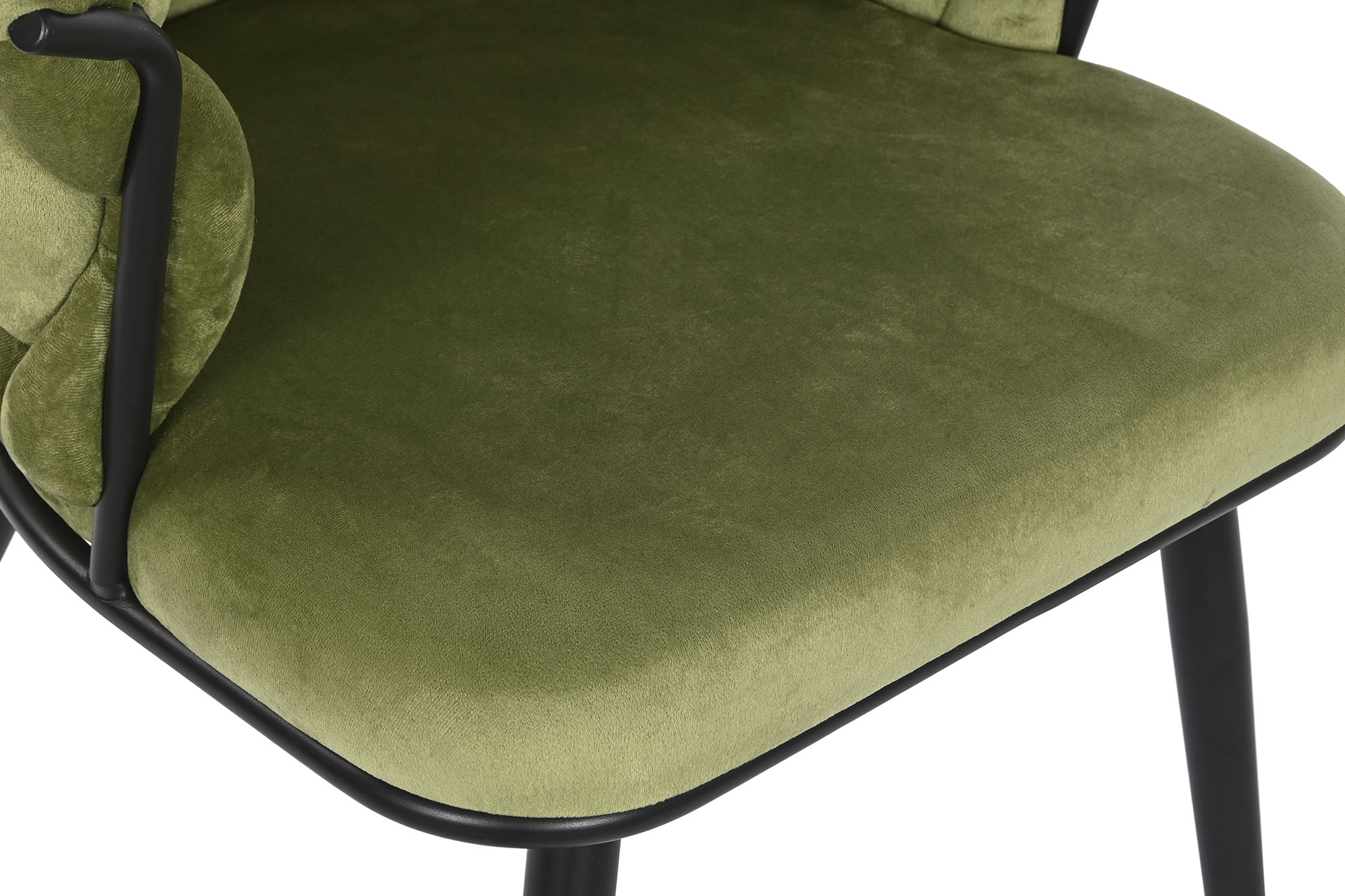 Polyester Metal Chair 60X66X84 Green