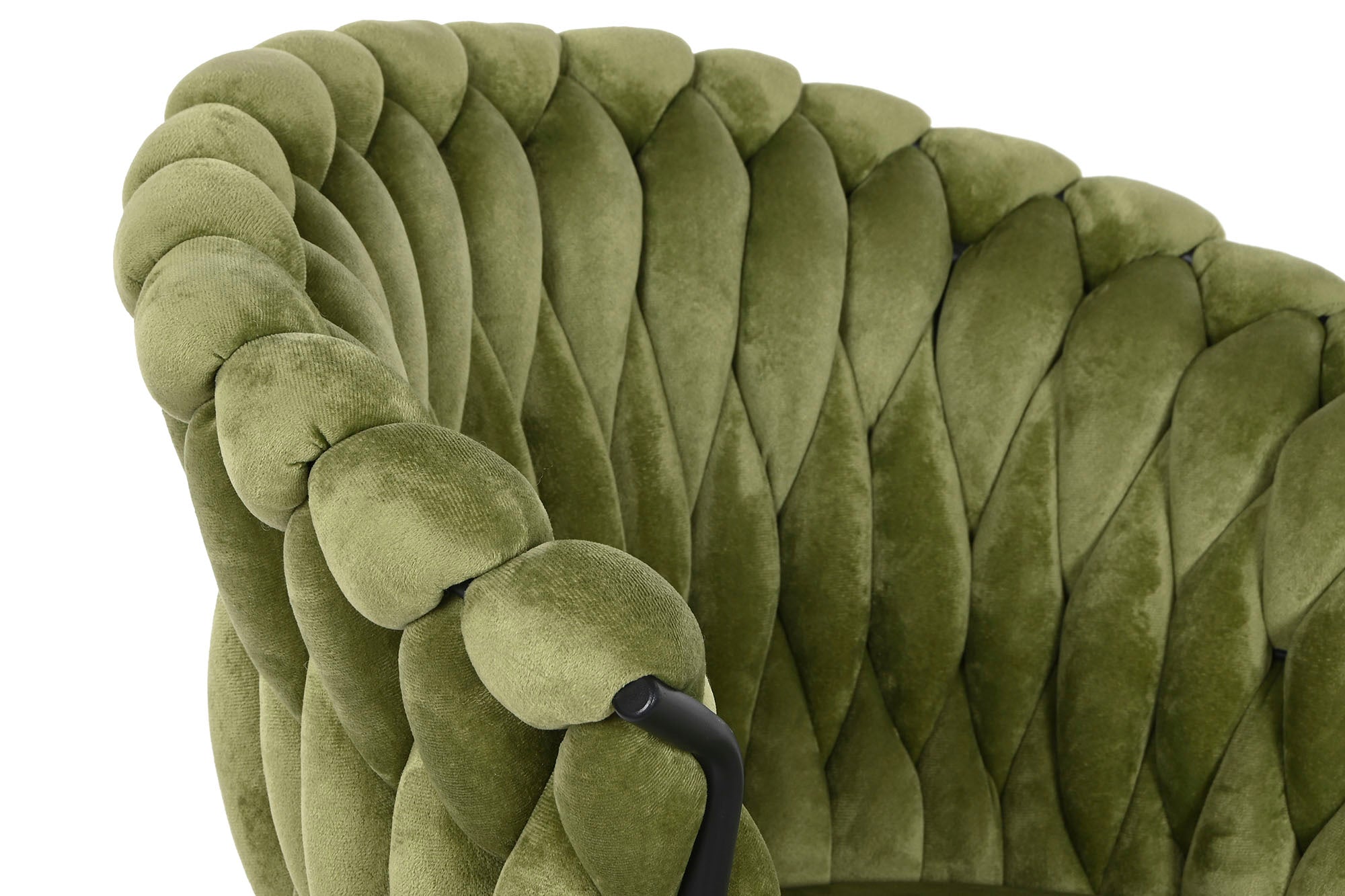 Polyester Metal Chair 60X66X84 Green