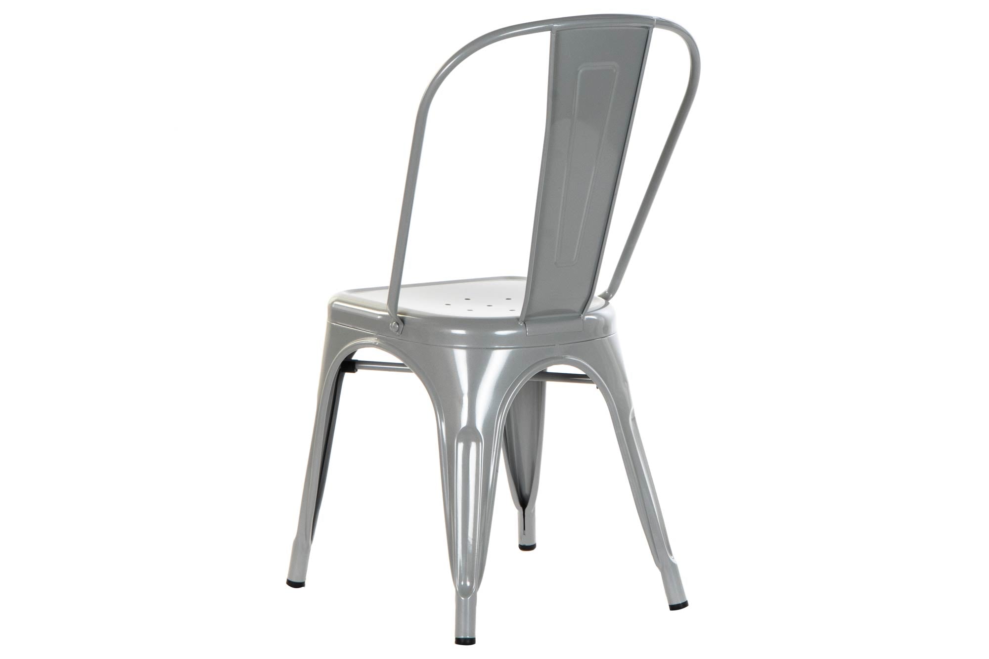 Metal Chair 45X48X86 Stackable Gray