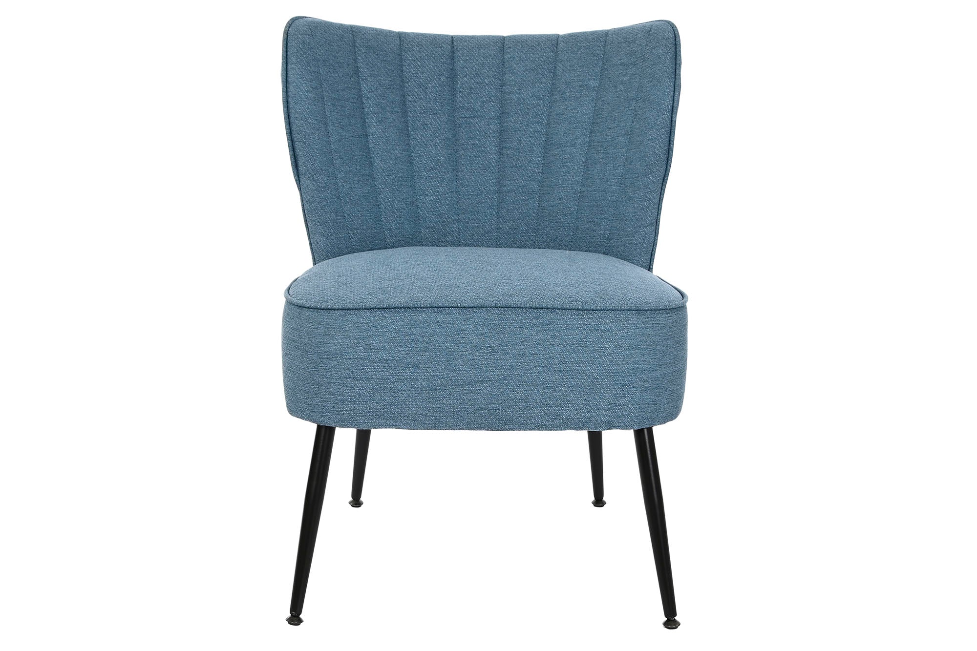 Polyester Metal Armchair 55X64X72.5 Blue