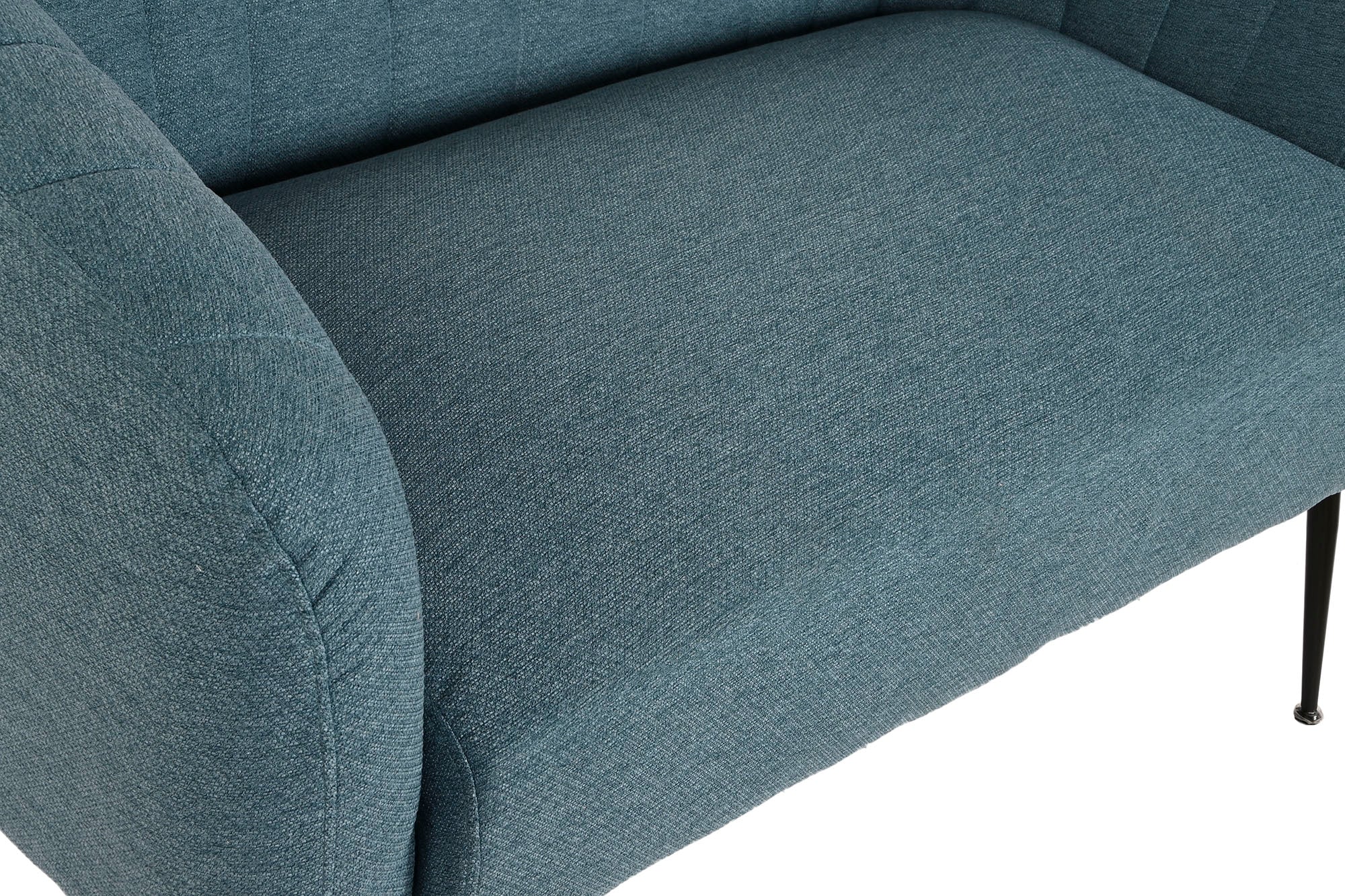 Polyester Metal Sofa 129X75X73 Blue
